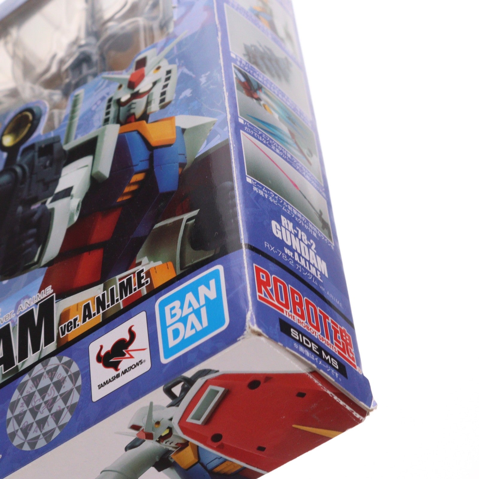 【中古即納】[FIG] (再販) ROBOT魂(SIDE MS) RX-78-2 ガンダム ver. A.N.I.M.E. 機動戦士ガンダム 完成品 可動フィギュア バンダイスピリッツ(20210731)