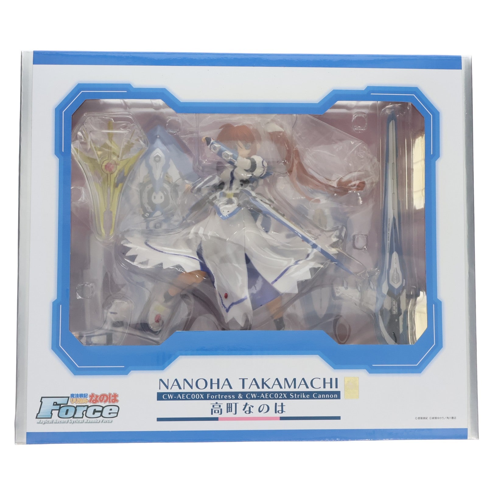 【中古即納】[FIG] 高町なのは CW-AEC00X Fortress & CW-AEC02X Strike Cannon 魔法戦記リリカルなのはForce 1/8 完成品 フィギュア FREEing(フリーイング)(20130516)