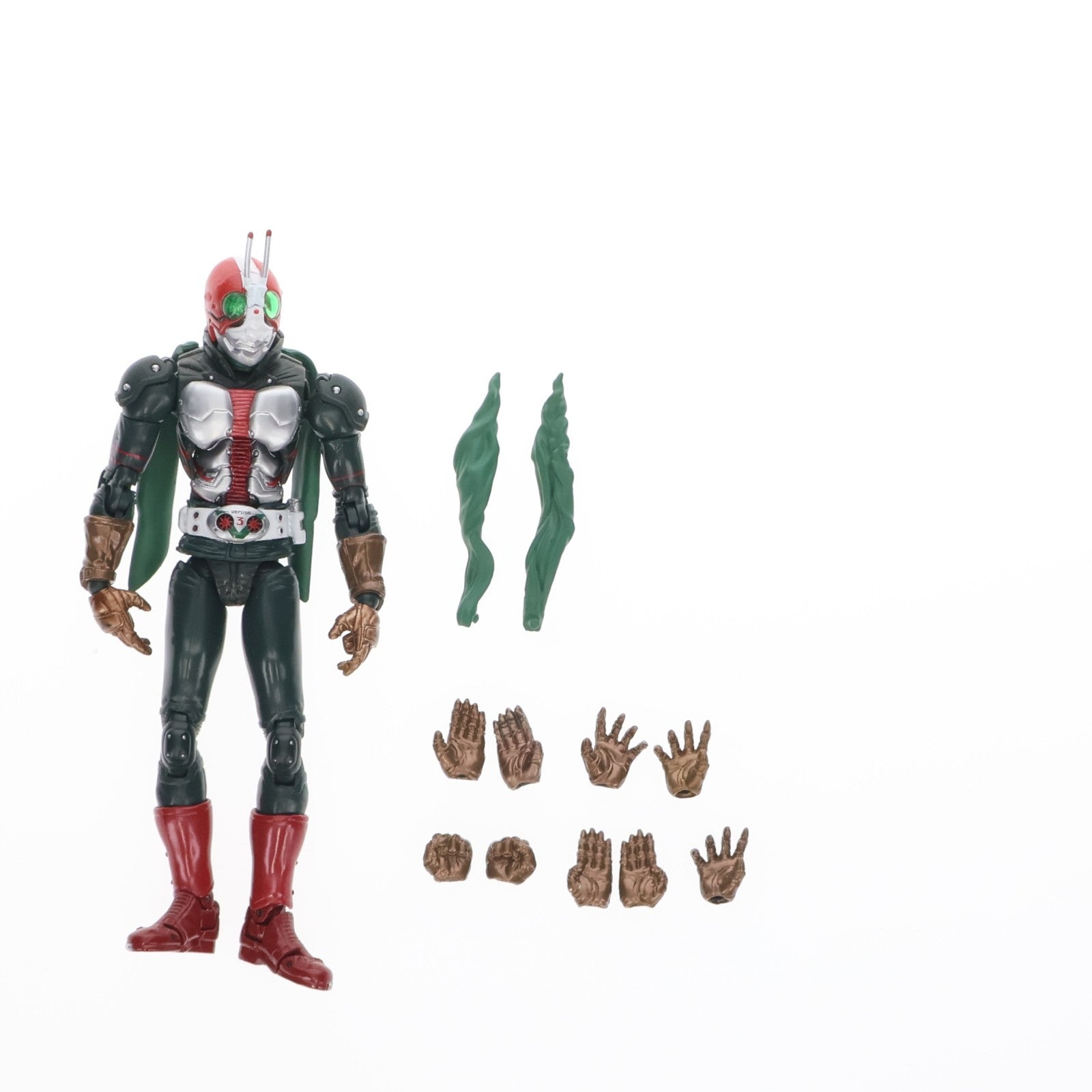 【中古即納】[FIG] S.H.Figuarts(フィギュアーツ) 仮面ライダーV3 仮面ライダーTHE NEXT 完成品 可動フィギュア バンダイ(20080223)