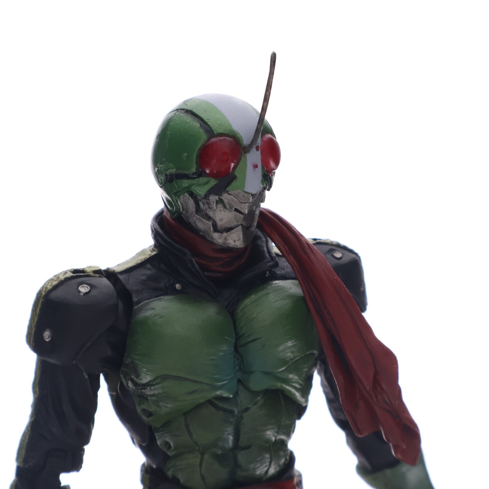 【中古即納】[FIG] MOVIE REALIZATION 仮面ライダー1号・2号(仮面ライダーTHE FIRST) 完成品 可動フィギュア バンダイ(20060527)
