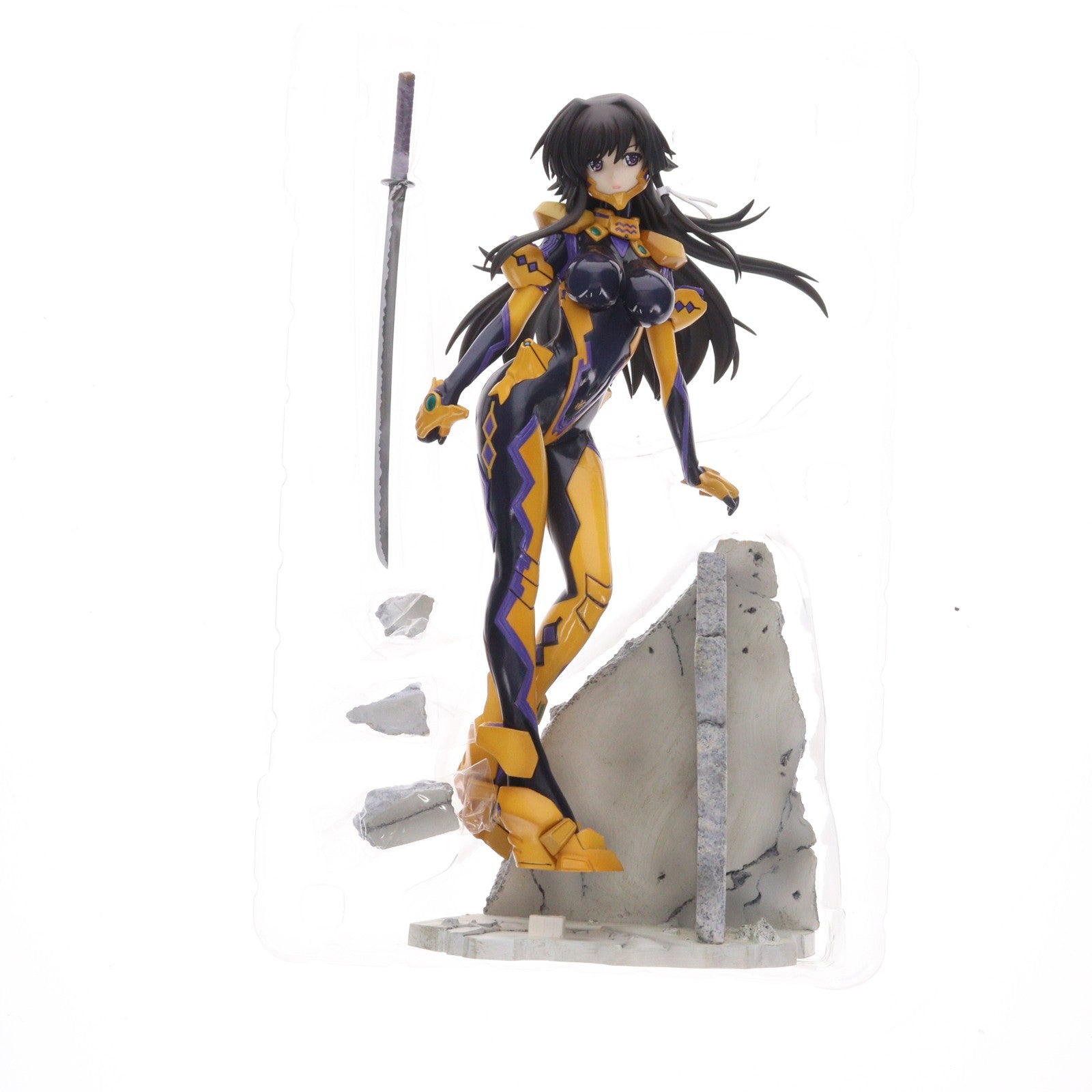 【中古即納】[FIG] 篁唯依(たかむらゆい) 衛士強化装備 マブラヴ オルタネイティヴ トータル・イクリプス 1/7 完成品 フィギュア コトブキヤ(20130428)