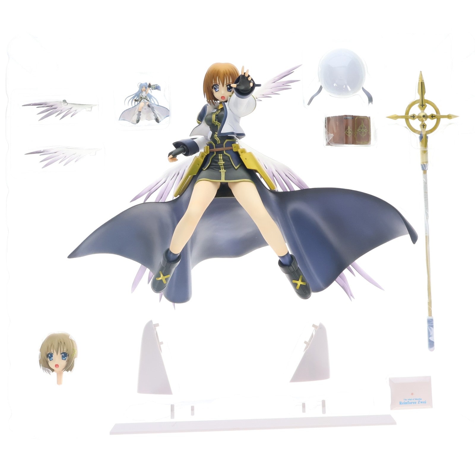 【中古即納】[FIG] 八神はやて(やがみはやて) 魔法少女リリカルなのはStrikerS(ストライカーズ) 1/7 完成品 フィギュア アルター(20081130)