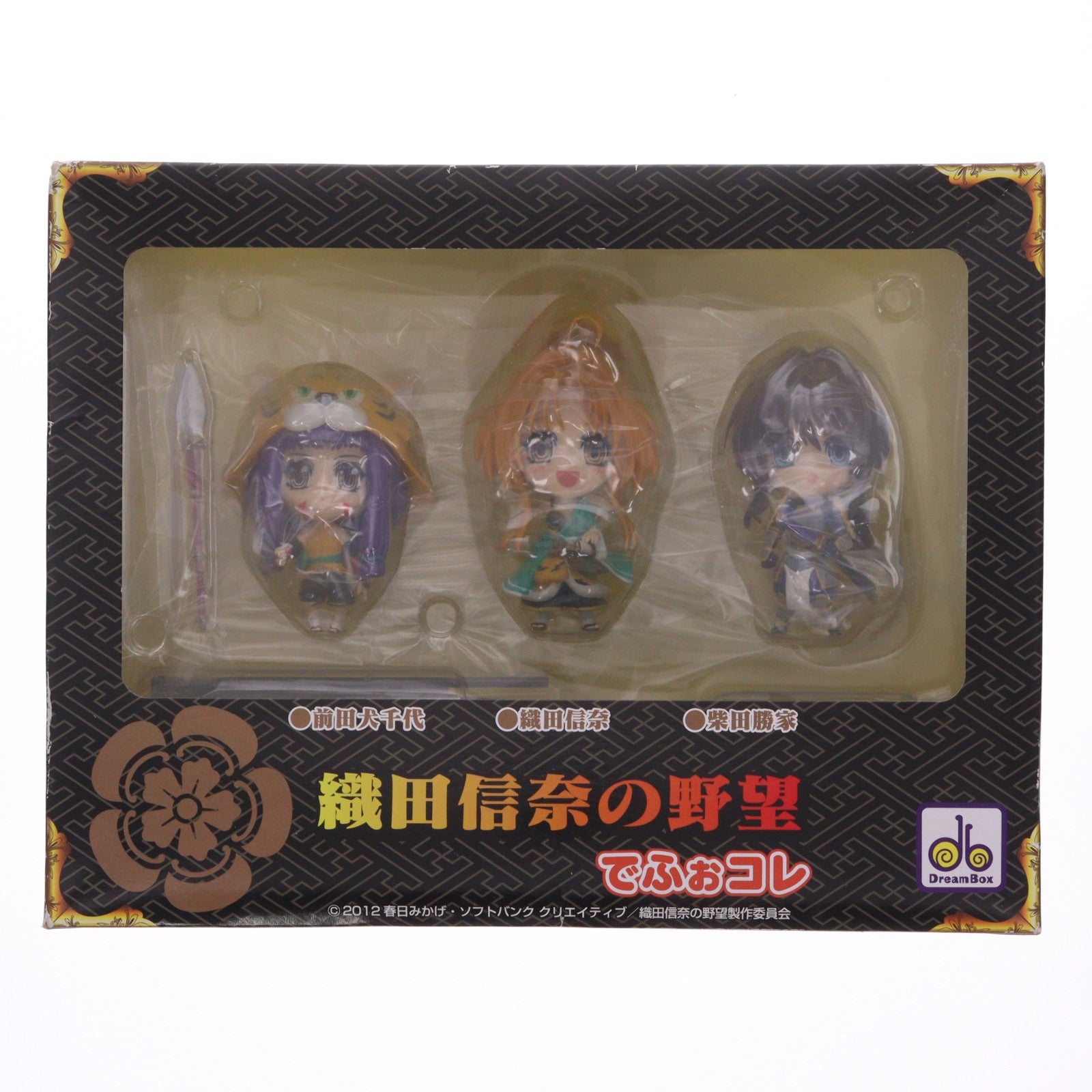 【中古即納】[FIG] DREAM BOX でふぉコレ 織田信奈(おだのぶな)・柴田勝家(しばたかついえ)・前田犬千代(まえだいぬちよ) 3体セット 織田信奈の野望 完成品 フィギュア パパジーノ・プロダクツ(20130203)