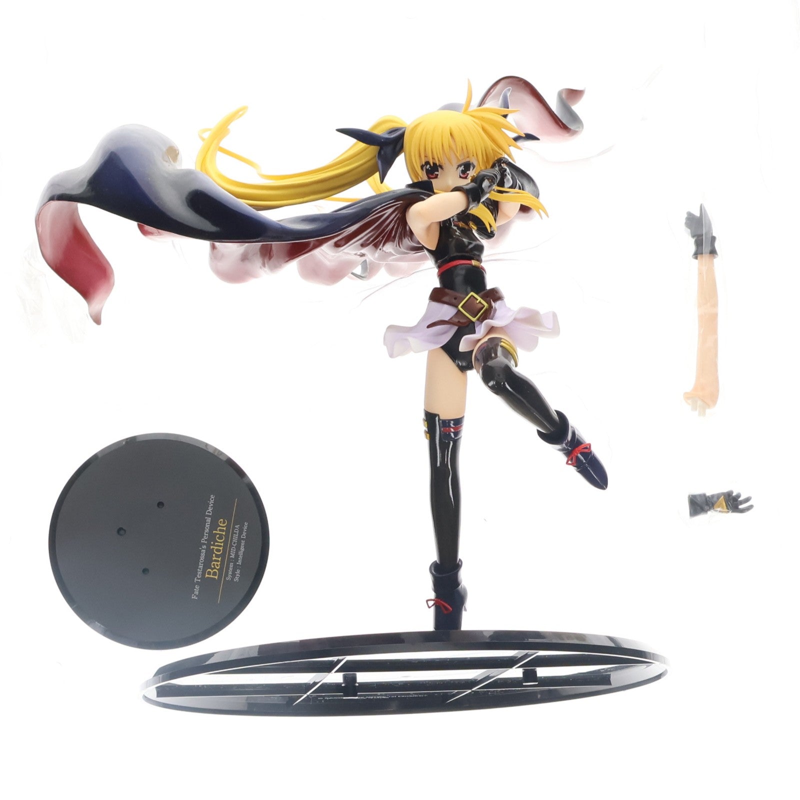 【中古即納】[FIG] フェイト・テスタロッサ -PHANTOM MINDS- 魔法少女リリカルなのは The MOVIE 1st 1/7 完成品 フィギュア アルター(20110126)