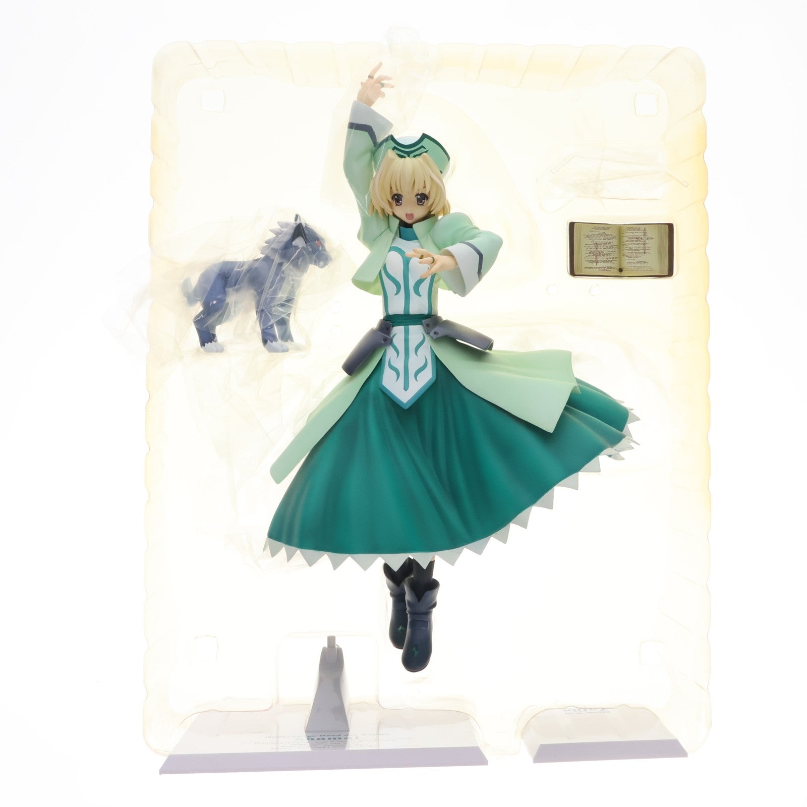 【中古即納】[FIG] シャマル&ザフィーラ 仔犬Ver. 魔法少女リリカルなのはStrikerS(ストライカーズ) 1/7 完成品 フィギュア アルター(20100513)