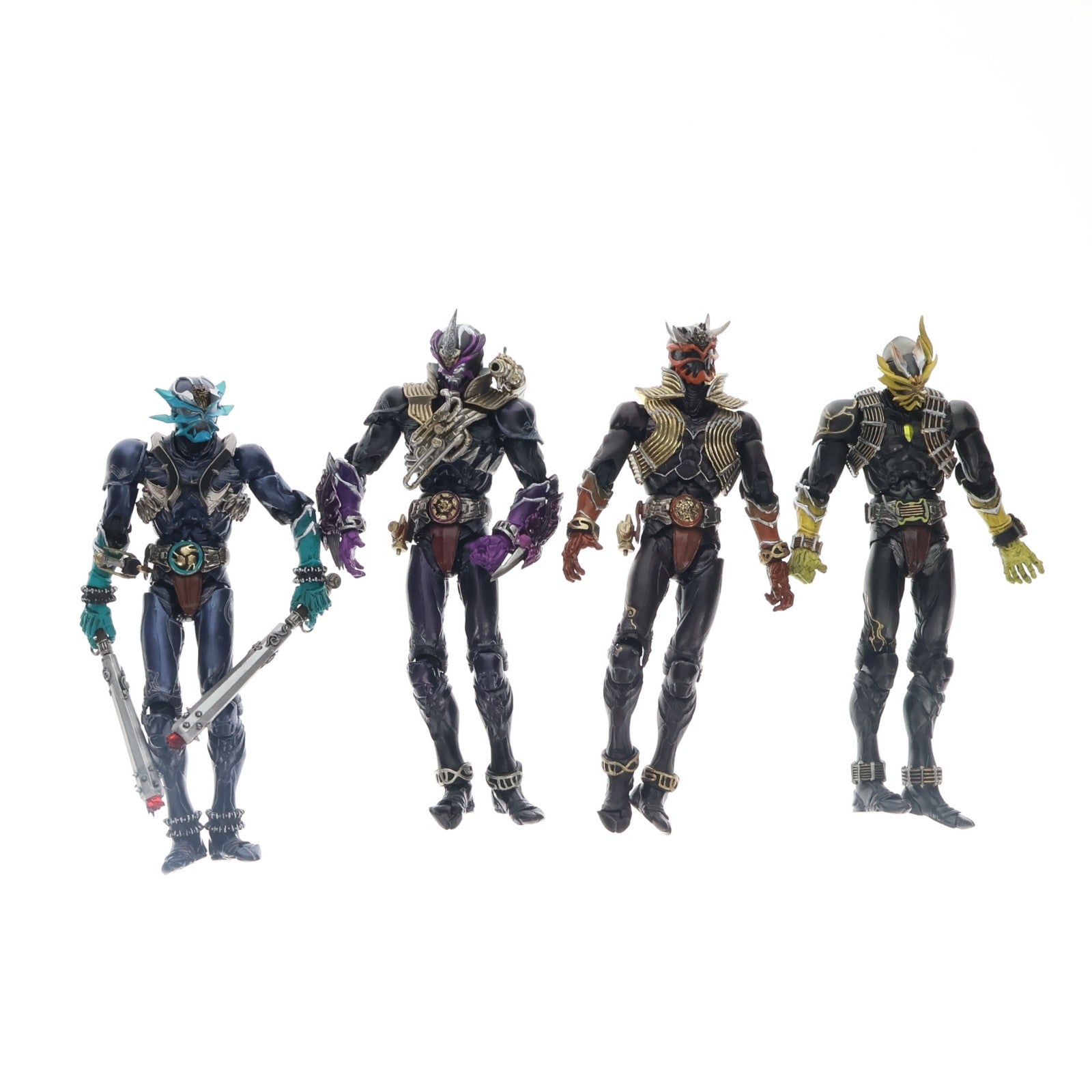 【中古即納】[FIG] 魂ウェブ商店限定 S.I.C. 関東十一鬼 ～揃う精鋭～ 仮面ライダー響鬼 完成品 可動フィギュア バンダイ(20100320)