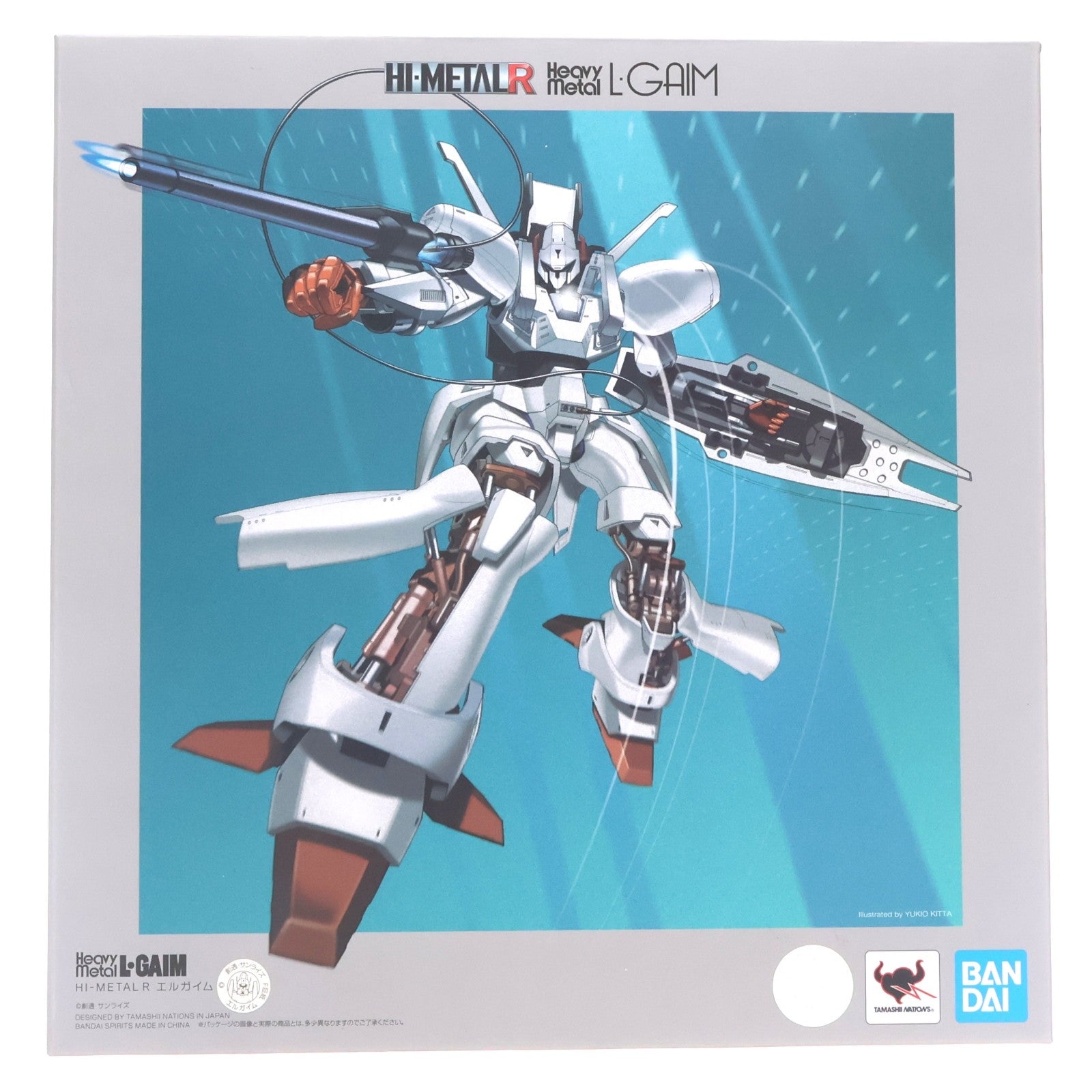 【中古即納】[FIG] HI-METAL R エルガイム 重戦機エルガイム 完成品 可動フィギュア バンダイスピリッツ(20200822)