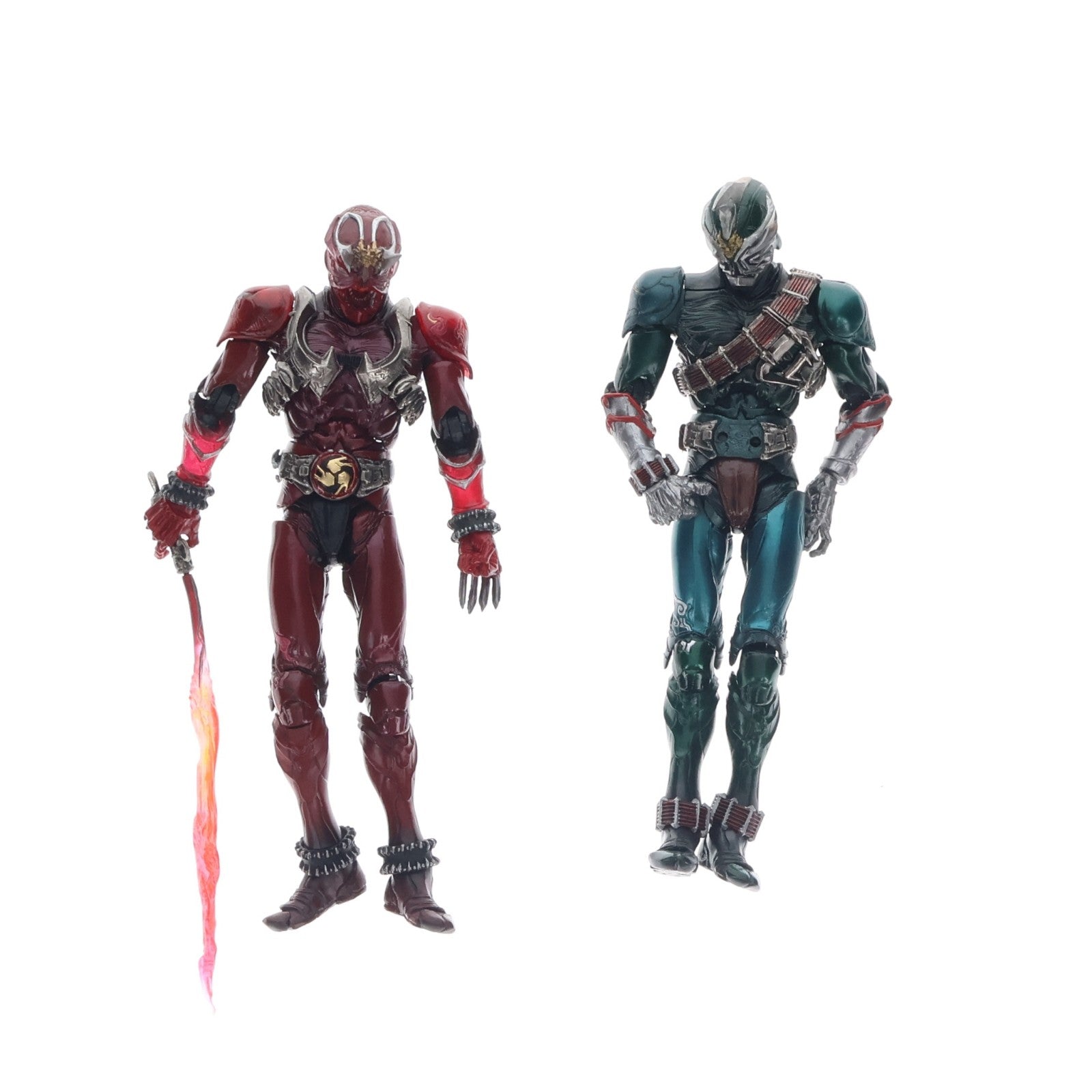 【中古即納】[FIG] S.I.C. VOL.33 仮面ライダーヒビキクレナイ&仮面ライダートドロキ 仮面ライダー響鬼 完成品 フィギュア バンダイ(20071123)