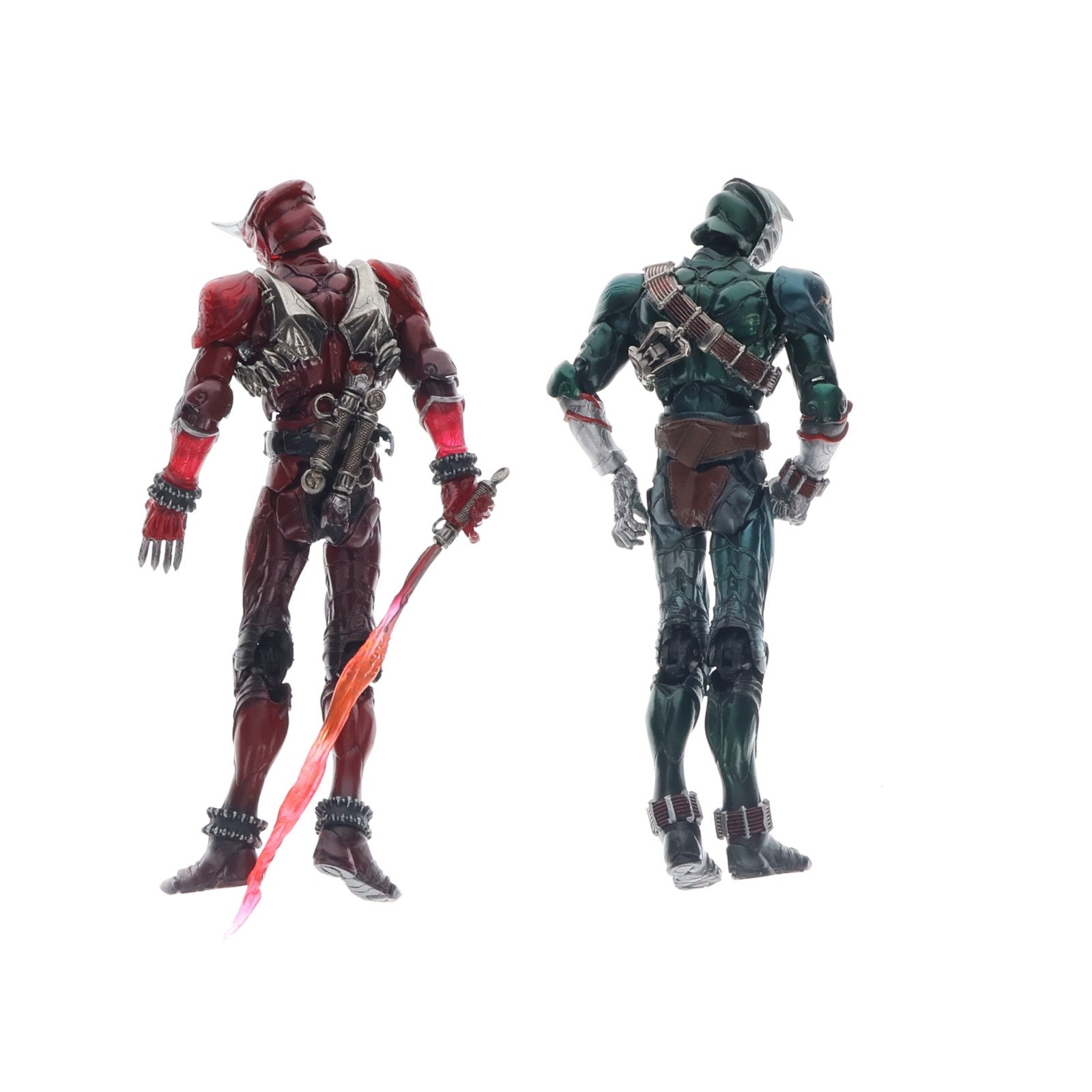 【中古即納】[FIG] S.I.C. VOL.33 仮面ライダーヒビキクレナイ&仮面ライダートドロキ 仮面ライダー響鬼 完成品 フィギュア バンダイ(20071123)