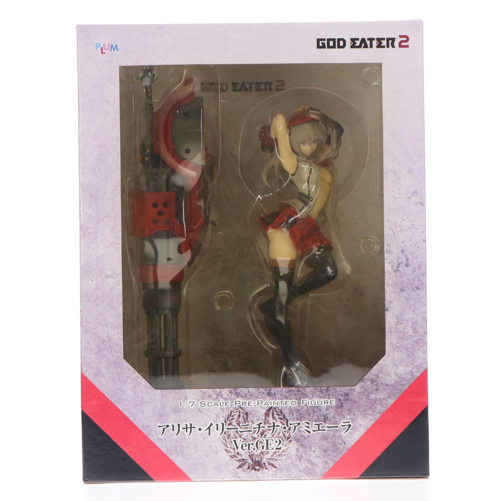 【中古即納】[FIG] アリサ・イリーニチナ・アミエーラ Ver.GE2 GOD EATER 2(ゴッドイーター2) 1/7 完成品 フィギュア(PF022) PLUM(プラム)(20140727)