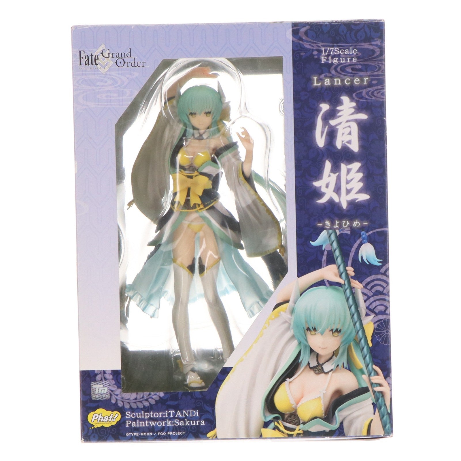 【中古即納】[FIG] ランサー/清姫(きよひめ) Fate/Grand Order(フェイト/グランドオーダー) 1/7 完成品 フィギュア Phat!(ファット・カンパニー)(20181117)