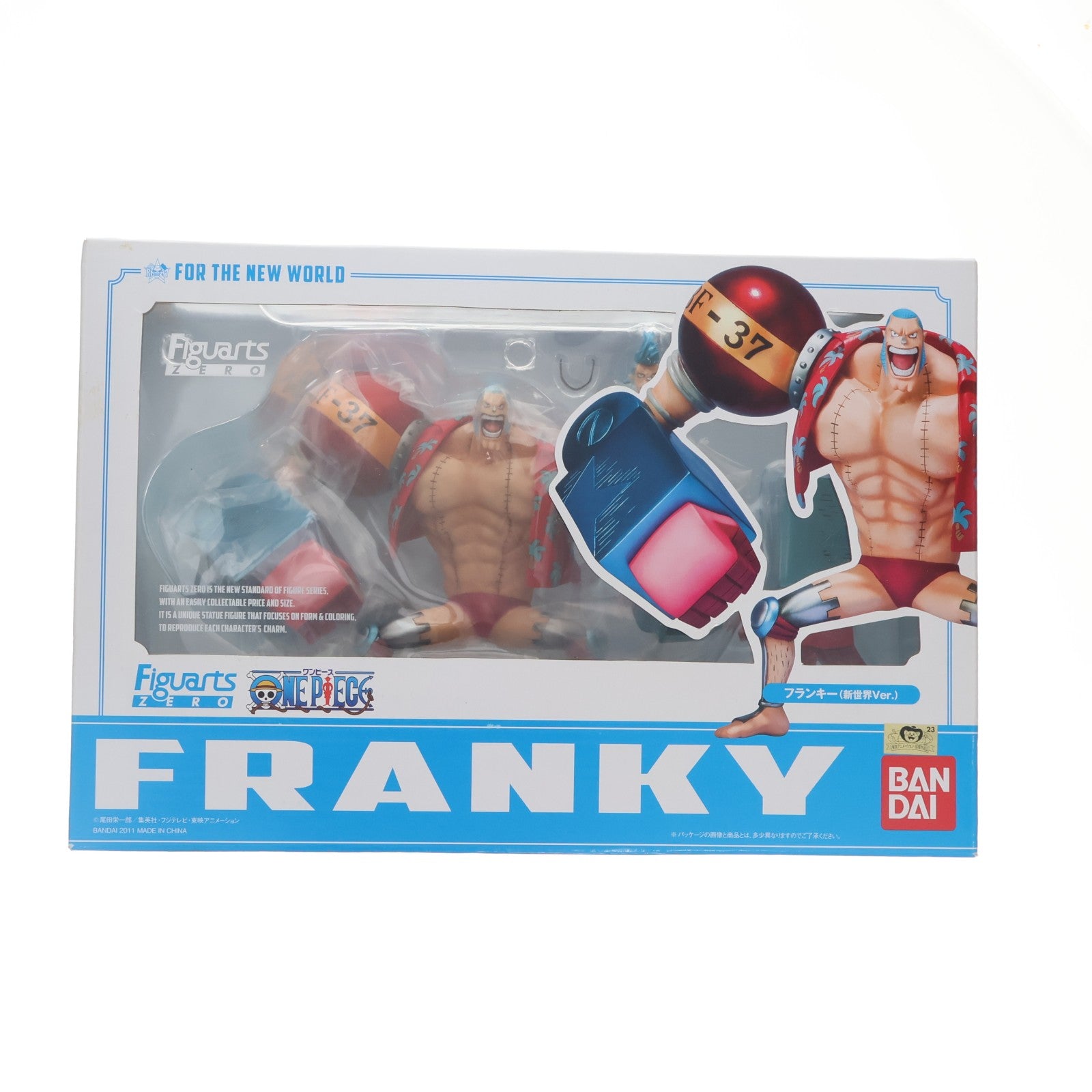 【中古即納】[FIG] フィギュアーツZERO フランキー(新世界Ver.) ONE PIECE(ワンピース) 完成品 フィギュア バンダイ(20121208)