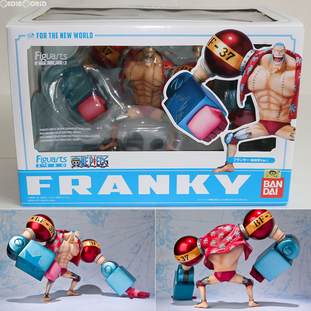 【中古即納】[FIG] フィギュアーツZERO フランキー(新世界Ver.) ONE PIECE(ワンピース) 完成品 フィギュア バンダイ(20121208)