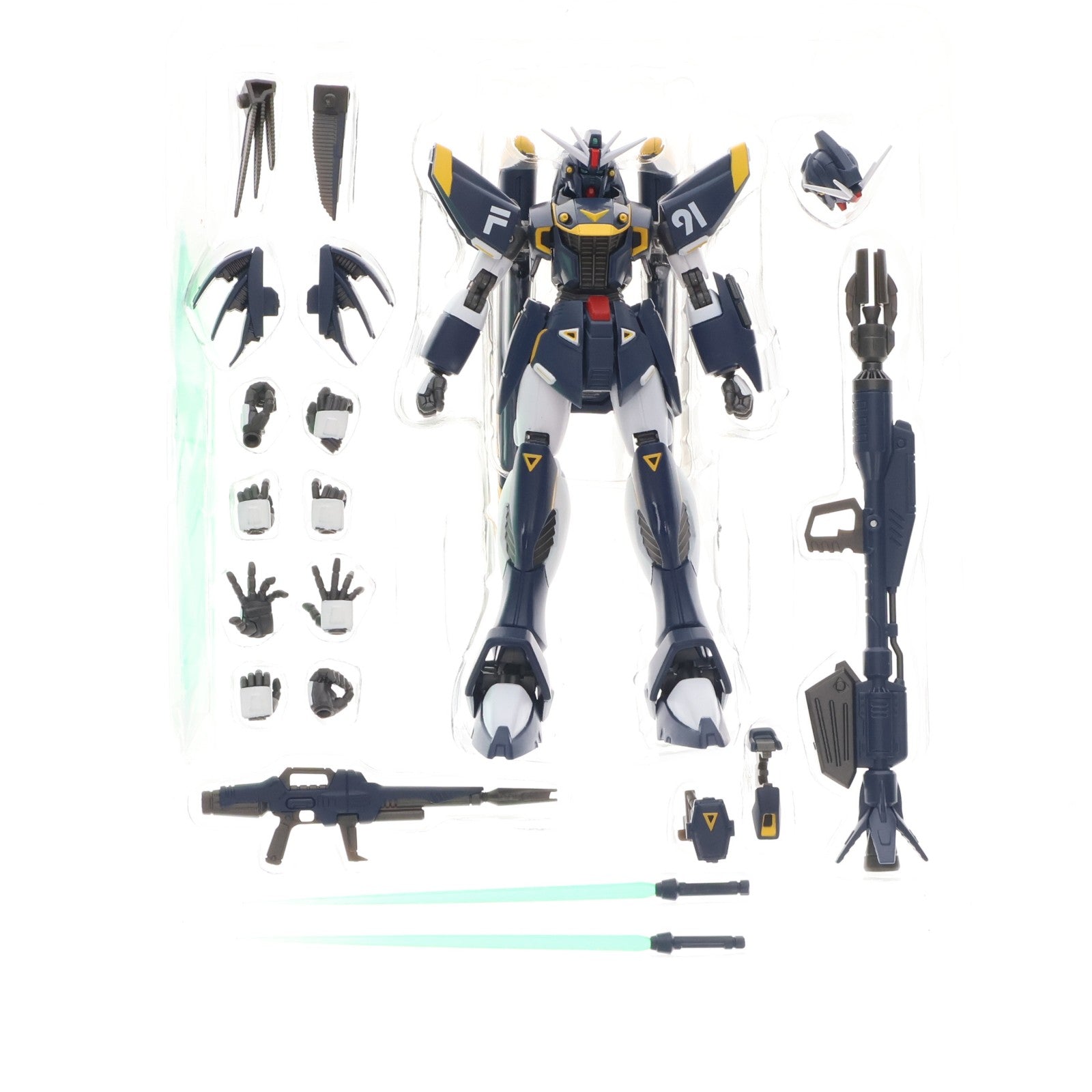 【中古即納】[FIG] 魂ウェブ商店限定 ROBOT魂(SIDE MS) ガンダムF91(ハリソン・マディン機) スカルハートVer. 機動戦士クロスボーン・ガンダム 完成品 可動フィギュア バンダイ(20141130)
