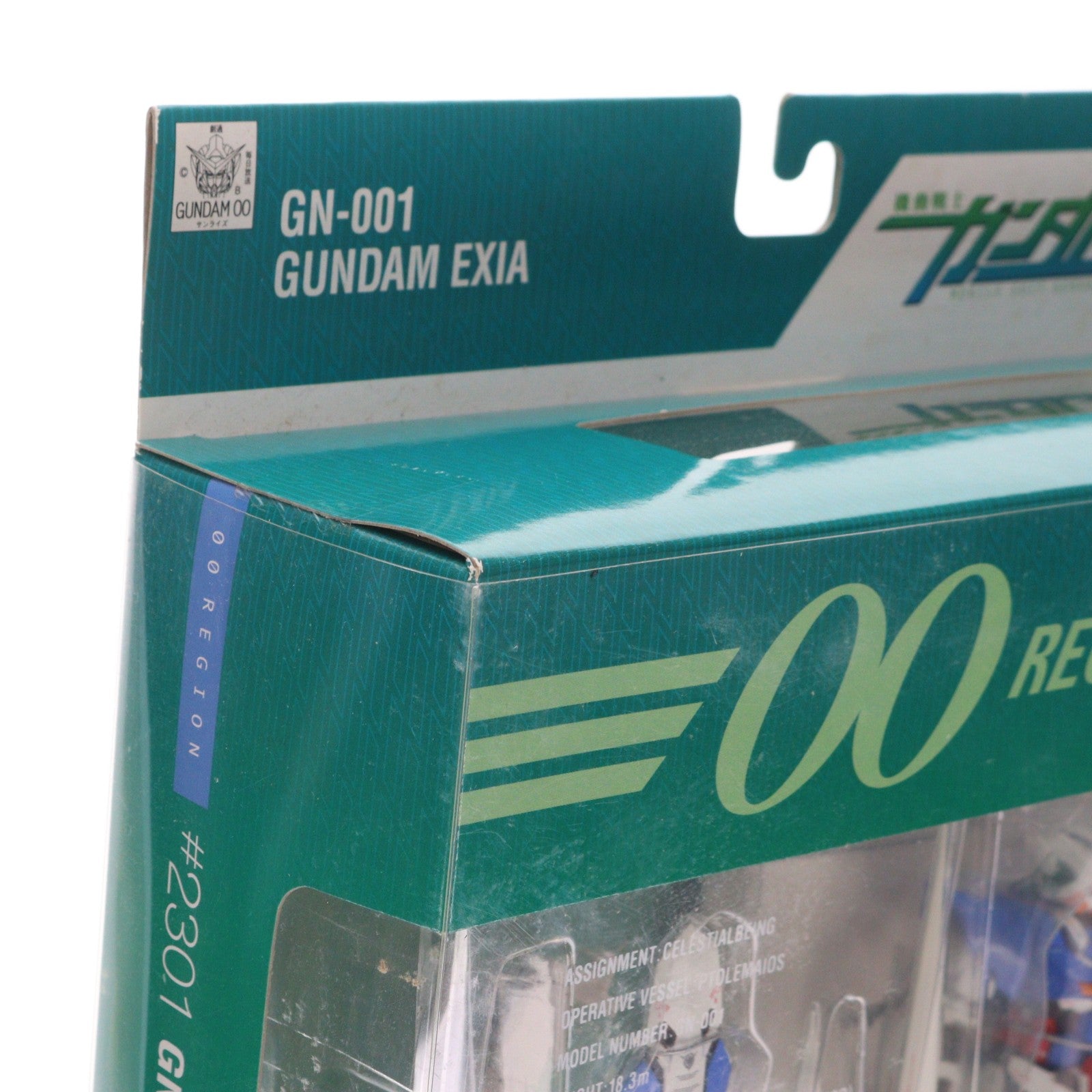 【中古即納】[FIG] 00 REGION(ダブルオーリージョン) #2301 ガンダムエクシア 機動戦士ガンダム00(ダブルオー) 完成品 可動フィギュア バンダイ(20080329)
