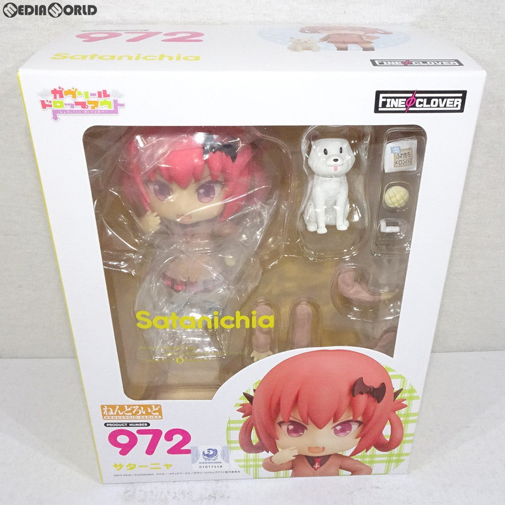 【中古即納】[FIG] ねんどろいど 972 サターニャ ガヴリールドロップアウト 完成品 可動フィギュア FineΦClover(ファインクローバー)(20190131)