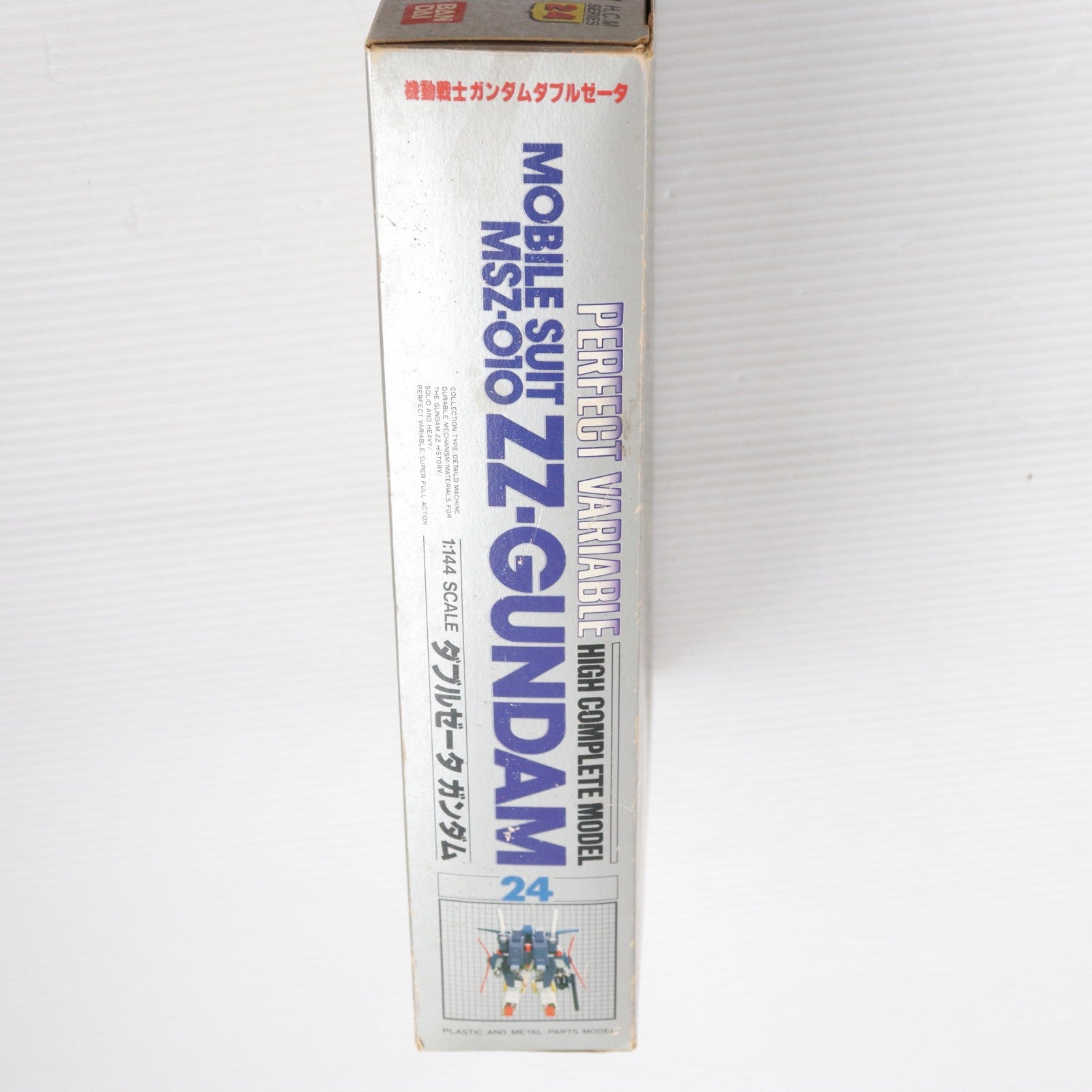 【中古即納】[FIG] HCM-24 MSZ-010 ダブルゼータガンダム 機動戦士ガンダムZZ 1/144 完成品 可動フィギュア バンダイ(19991231)
