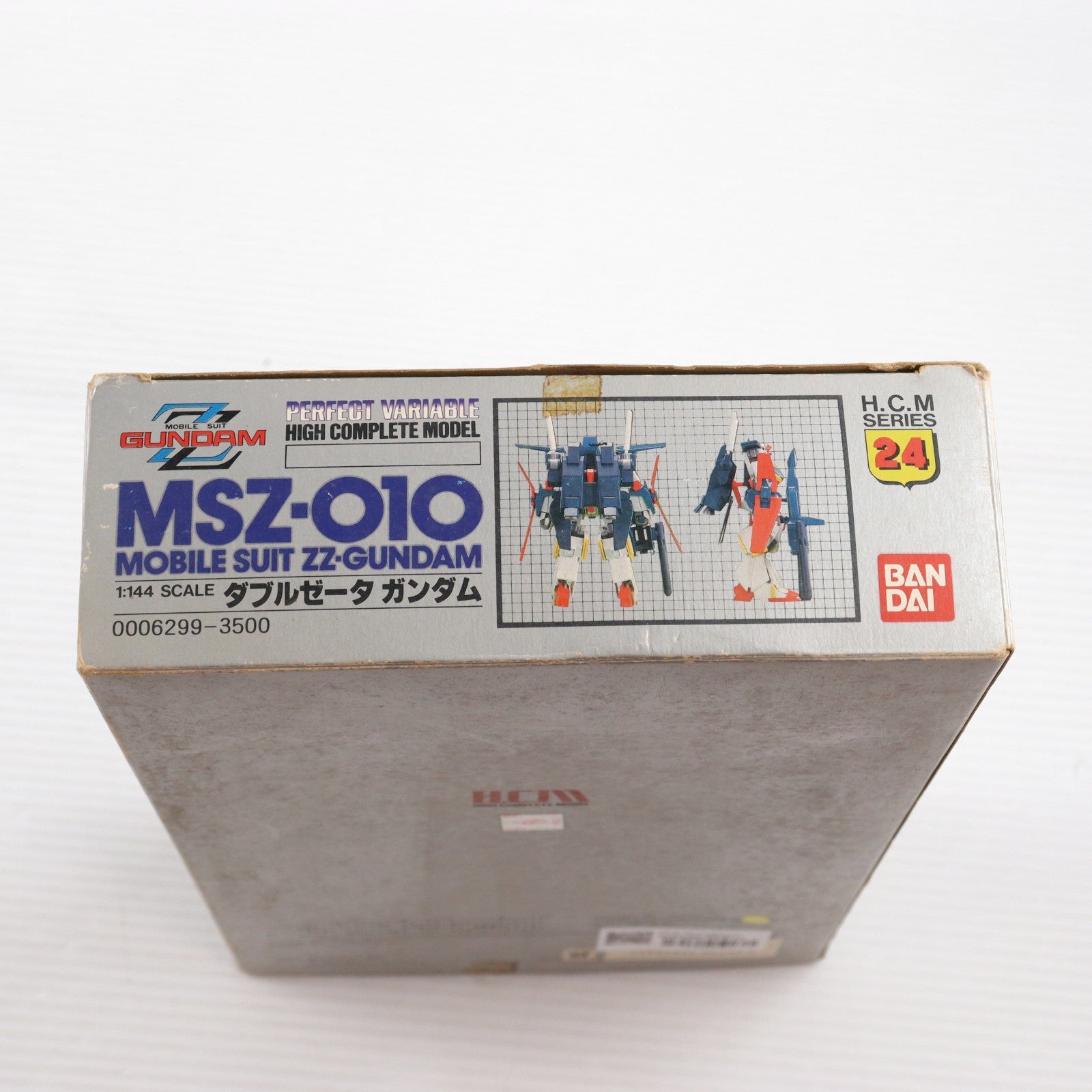 【中古即納】[FIG] HCM-24 MSZ-010 ダブルゼータガンダム 機動戦士ガンダムZZ 1/144 完成品 可動フィギュア バンダイ(19991231)