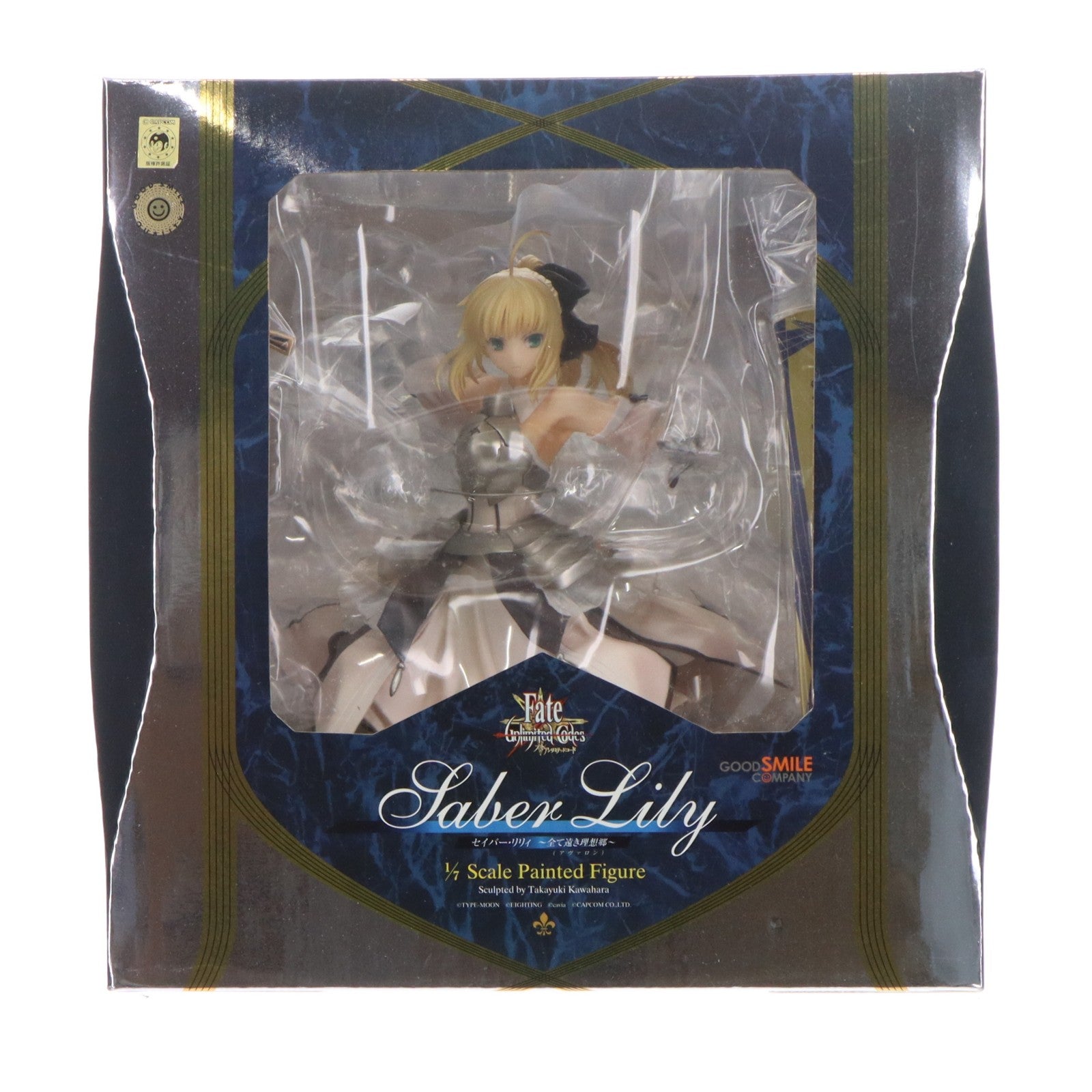 【中古即納】[FIG] セイバー・リリィ ～全て遠き理想郷(アヴァロン)～ Fate/unlimited codes(フェイト/アンリミテッドコード) 1/7 完成品 フィギュア グッドスマイルカンパニー(20120117)