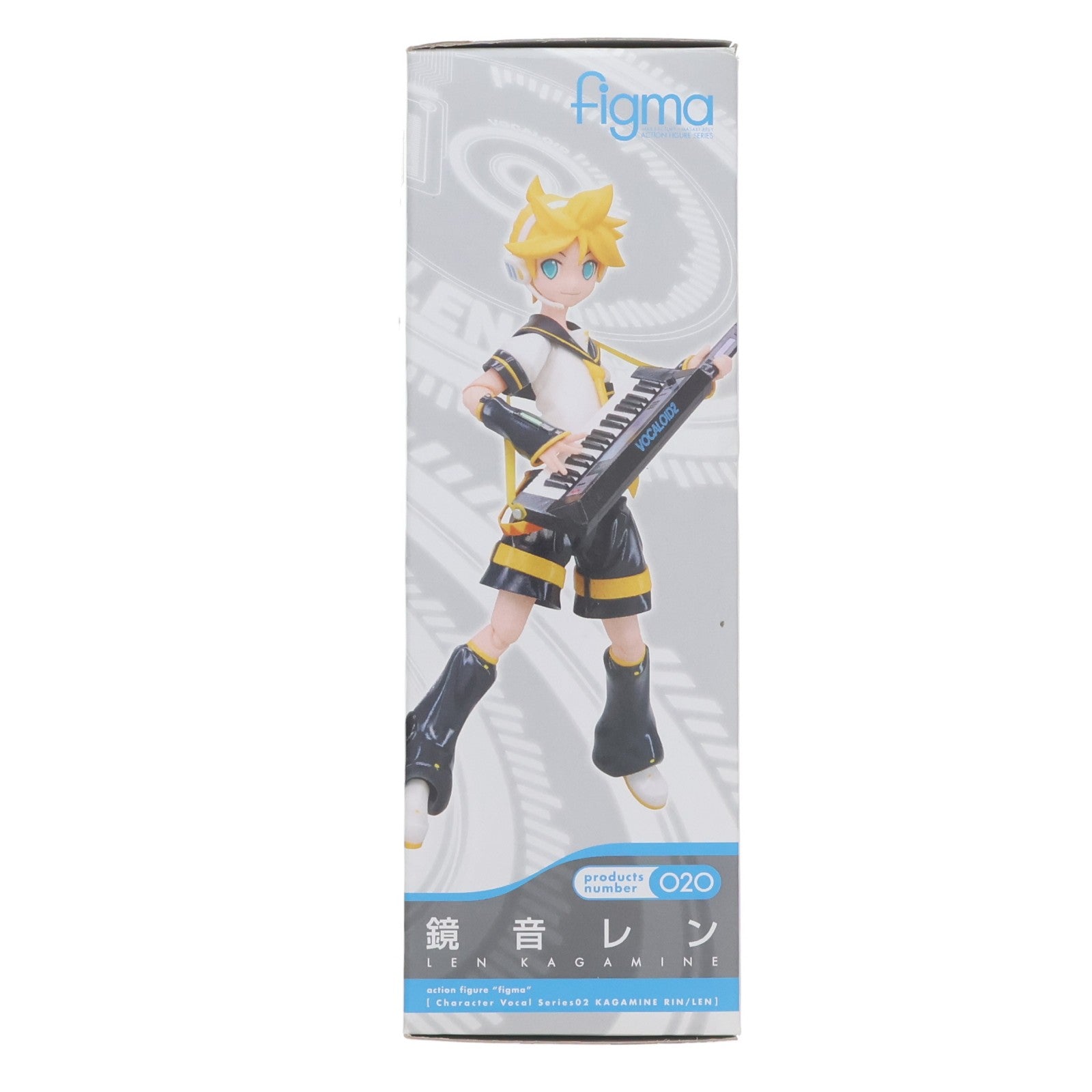 【中古即納】[FIG] figma(フィグマ) 020 鏡音レン(かがみねれん) キャラクター・ボーカル・シリーズ02 鏡音リン・レン 完成品 可動フィギュア マックスファクトリー(20081124)