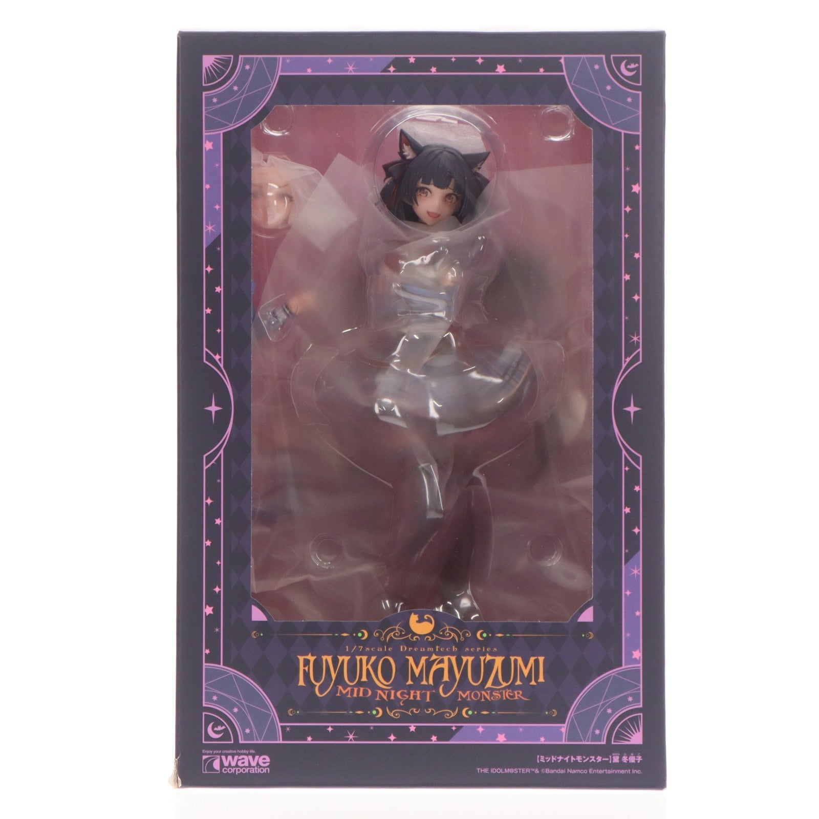 【中古即納】[FIG] ドリームテック 【ミッドナイトモンスター】黛冬優子(まゆずみふゆこ) アイドルマスター シャイニーカラーズ 完成品 フィギュア(DT-191) ウェーブ(WAVE)(20241231)