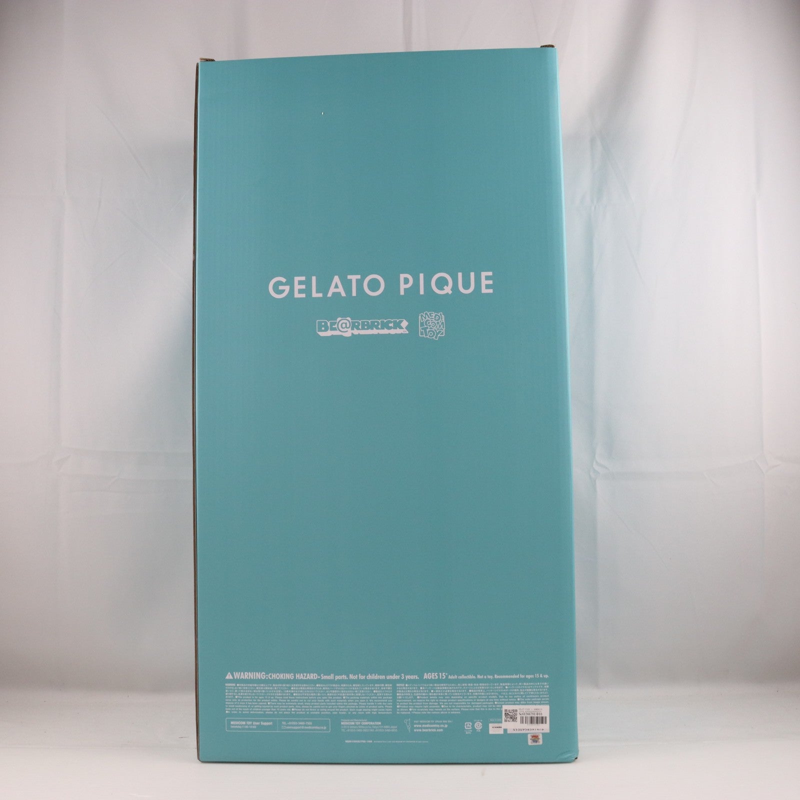 【中古即納】[FIG] GELATO PIQUE(ジェラート ピケ) × BE@RBRICK(ベアブリック) 1000% MINT(ミント) 完成品 可動フィギュア メディコム・トイ(20220531)