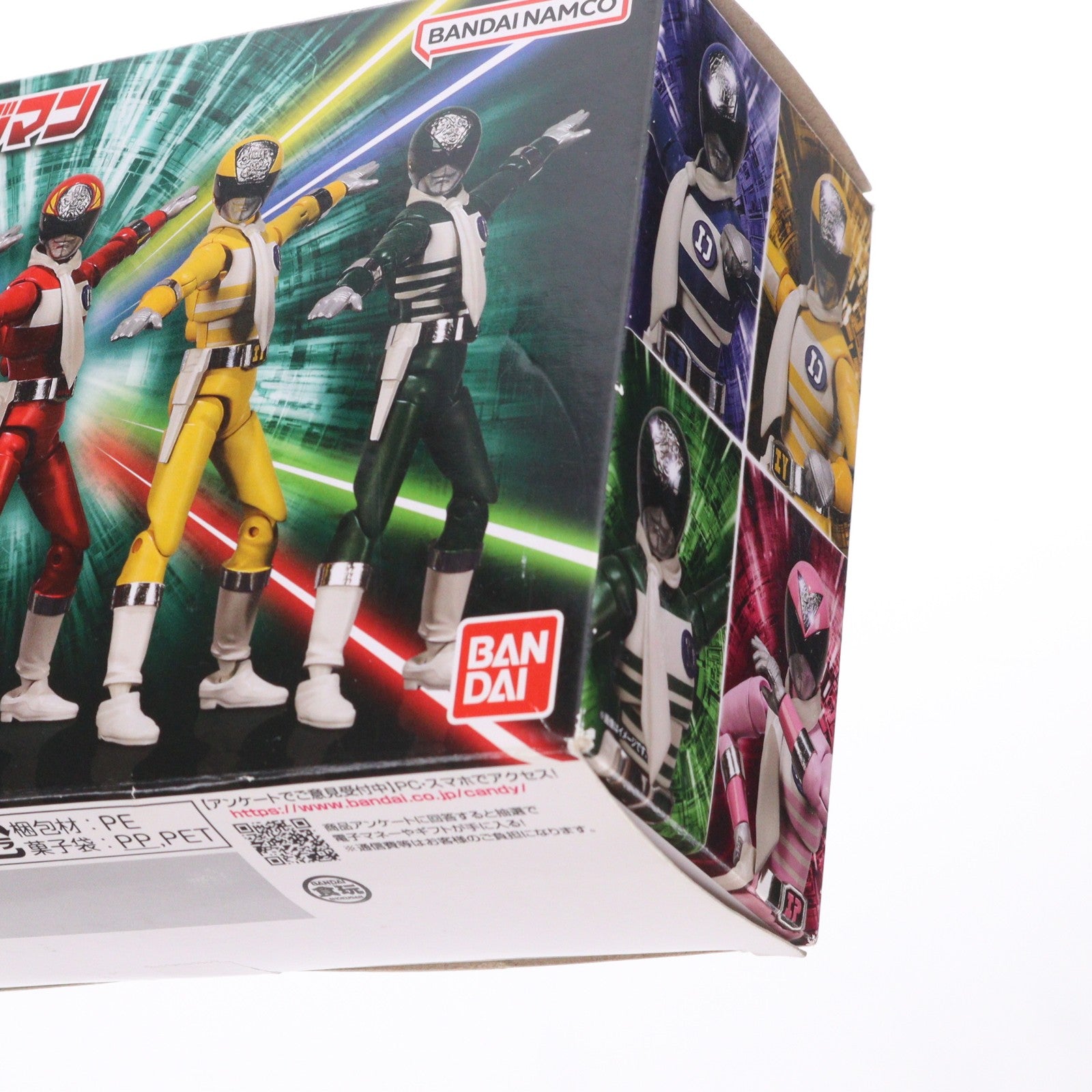 【中古即納】[FIG] (食玩) プレミアムバンダイ限定 SHODO SUPER 電子戦隊デンジマン 可動フィギュア バンダイ(20230124)