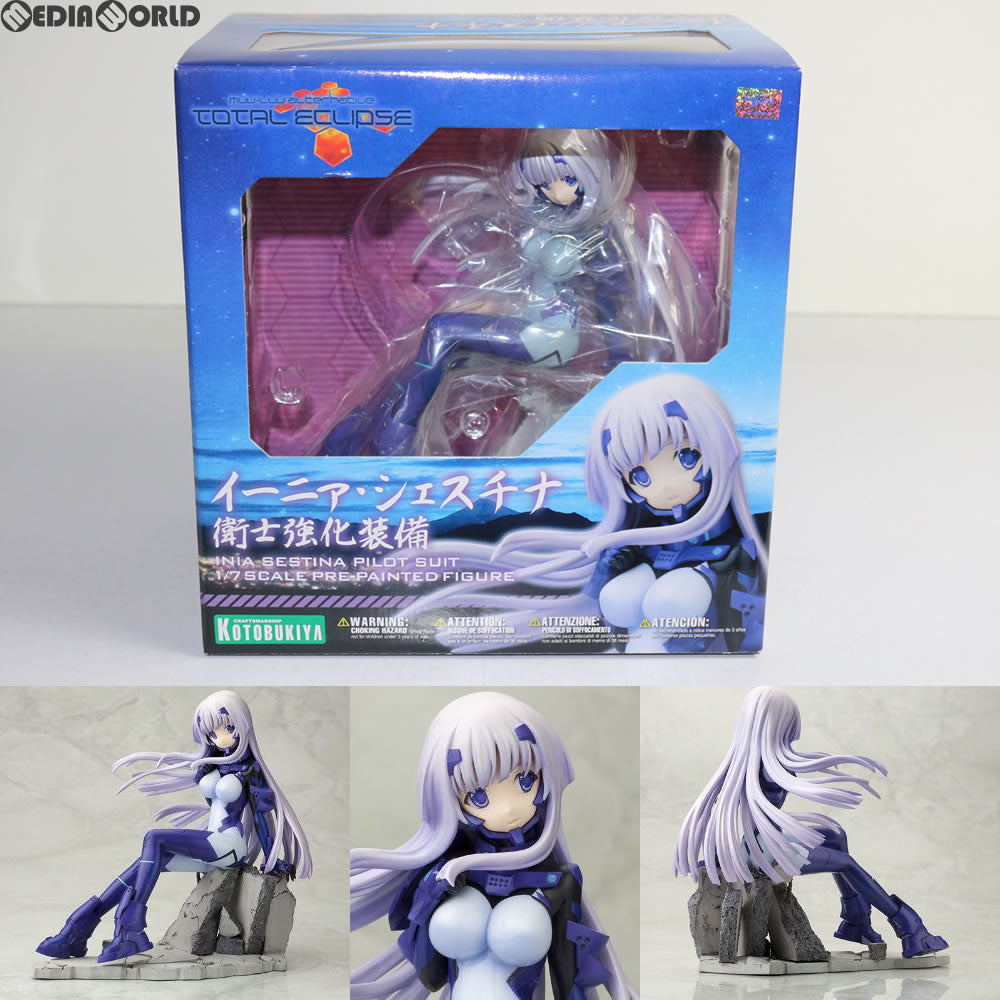 【中古即納】[FIG] イーニァ・シェスチナ 衛士強化装備 マブラヴ オルタネイティヴ トータル・イクリプス 1/7 完成品 フィギュア(PP499) コトブキヤ(20131001)