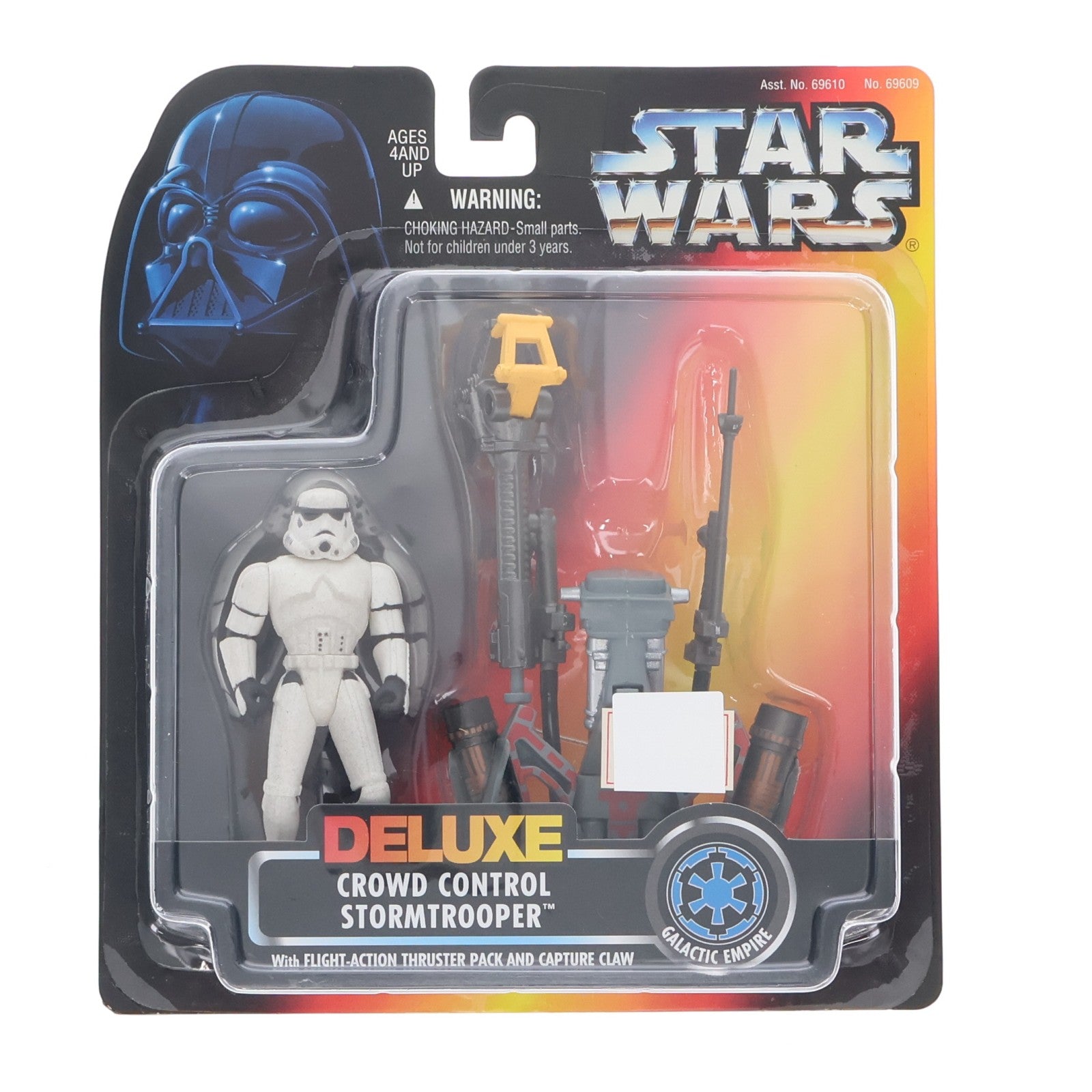 【中古即納】[FIG] スター・ウォーズ デラックスフィギュア クラウドコントロール(ストームトルーパー) STAR WARS 完成品 可動フィギュア(69609) ハズブロ(19961231)