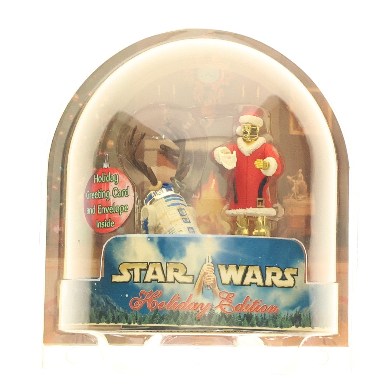 【中古即納】[FIG] R2-D2&C-3PO スター・ウォーズ ホリディエディション STAR WARS 完成品 フィギュア ハズブロ(20021231)