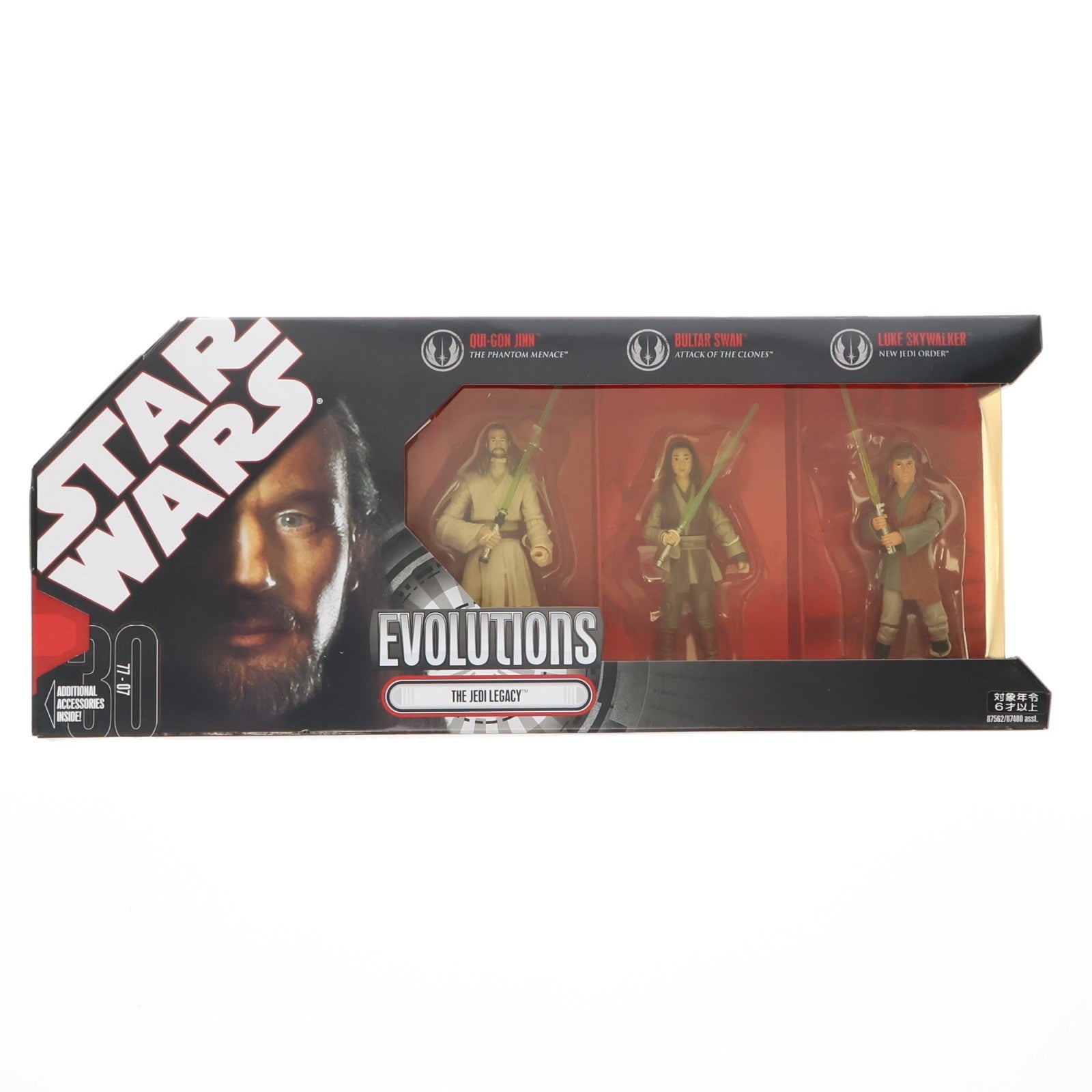 【中古即納】[FIG] スター・ウォーズ エボルーションパック ジェダイ レガシー(3体セット) STAR WARS 完成品 可動フィギュア(87562) ハズブロ/トミーダイレクト(20090131)