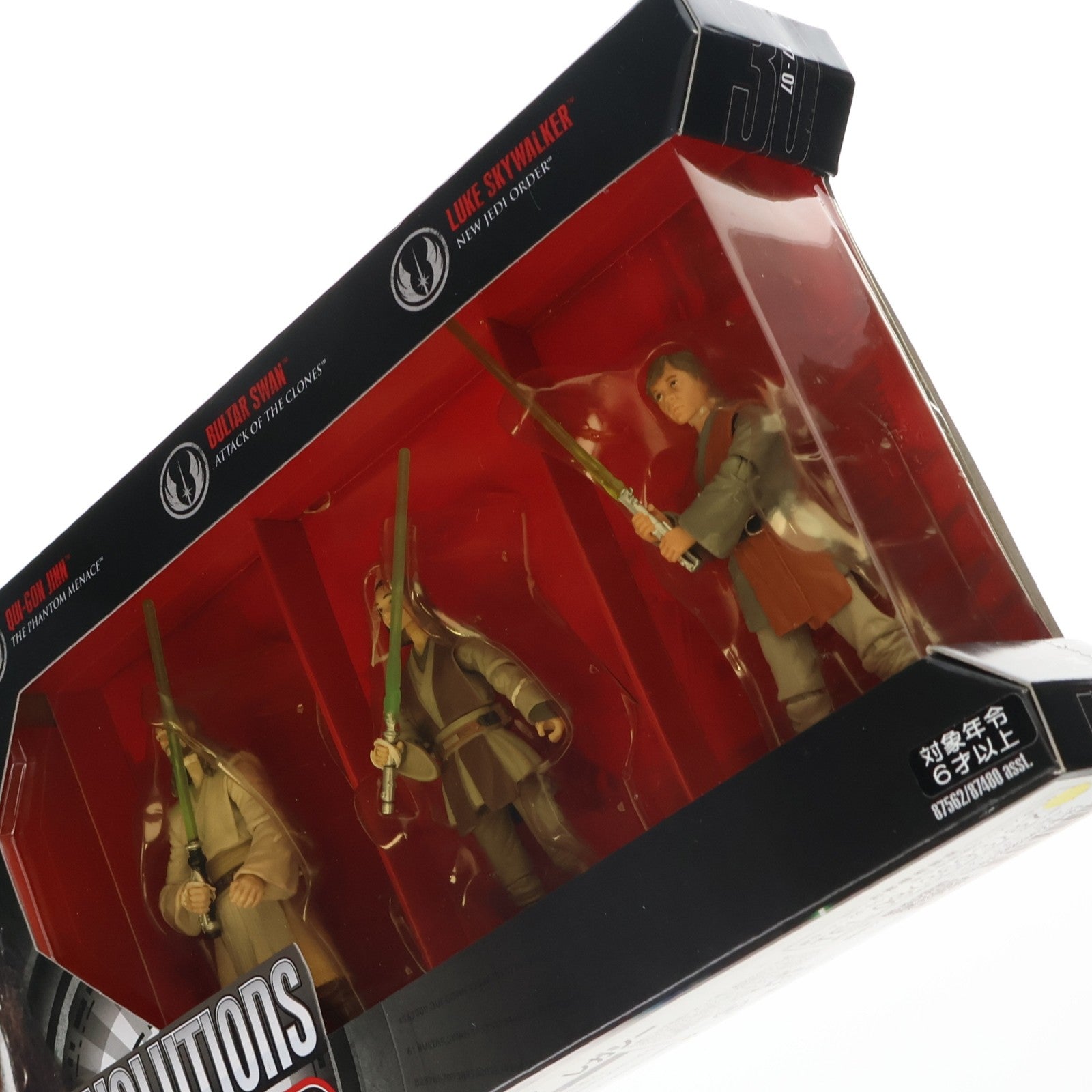 【中古即納】[FIG] スター・ウォーズ エボルーションパック ジェダイ レガシー(3体セット) STAR WARS 完成品 可動フィギュア(87562) ハズブロ/トミーダイレクト(20090131)