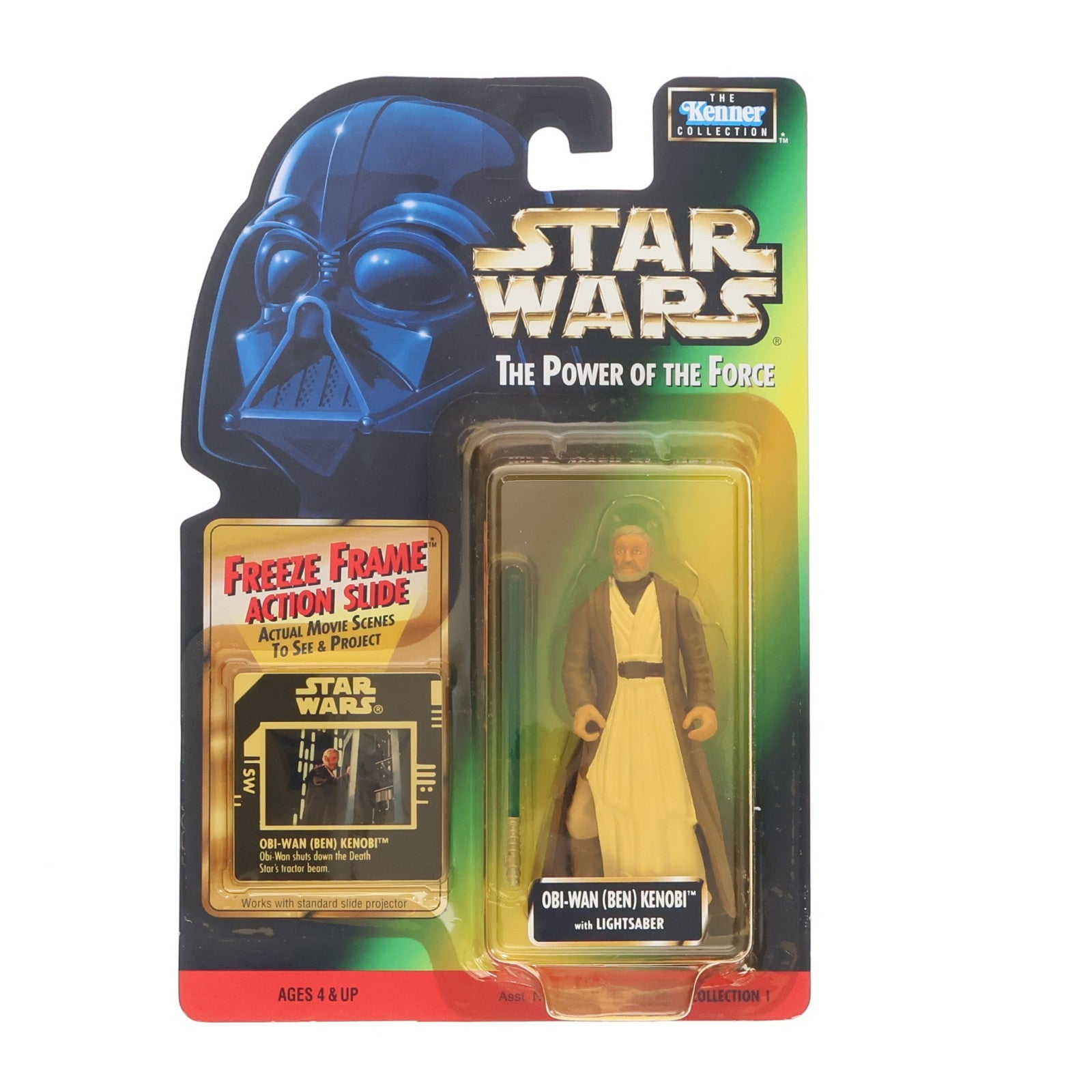【中古即納】[FIG] スター・ウォーズ パワー・オブ・ザ・フォース ベーシックフィギュア オビ=ワン・ケノービ(べン・ケノービ) STAR WARS 完成品 可動フィギュア Kenner(ケナー)(19991231)