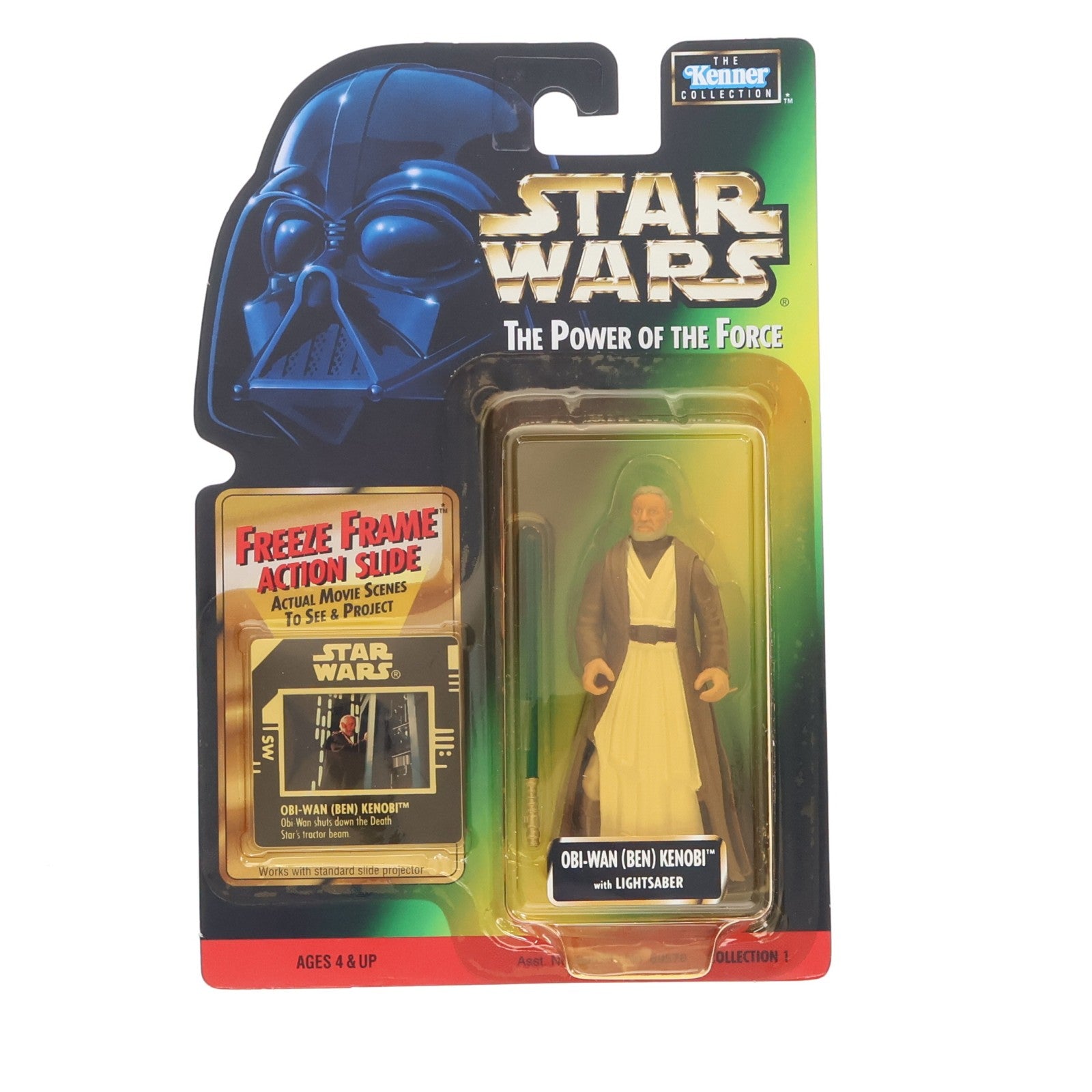 【中古即納】[FIG] スター・ウォーズ パワー・オブ・ザ・フォース ベーシックフィギュア オビ=ワン・ケノービ(べン・ケノービ) STAR WARS 完成品 可動フィギュア Kenner(ケナー)(19991231)