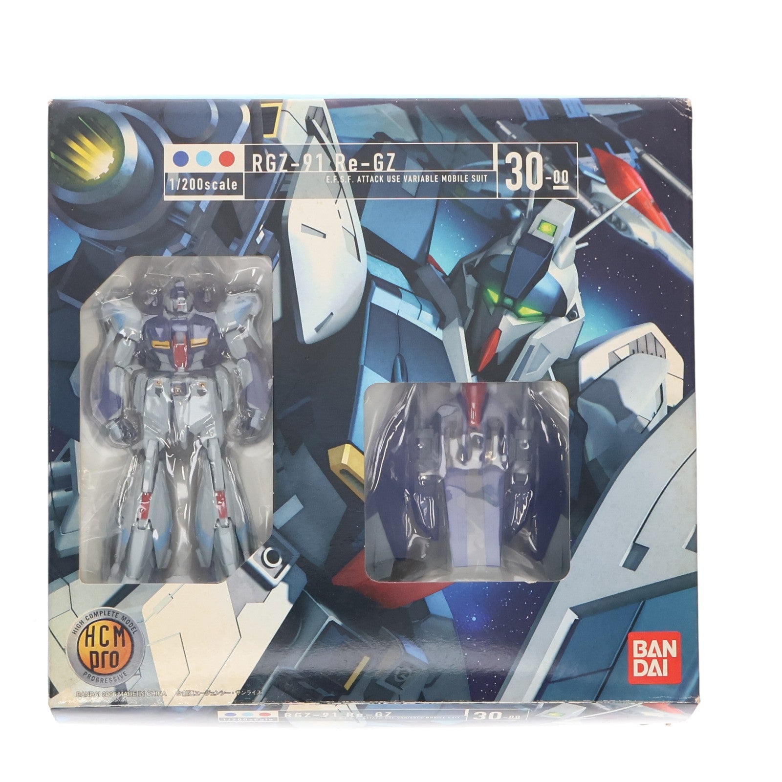 【中古即納】[FIG] 初回特典付属 HCM Pro 30 RGZ-91 リ・ガズィ 機動戦士ガンダム 逆襲のシャア 1/200 完成品 可動フィギュア バンダイ(20060810)