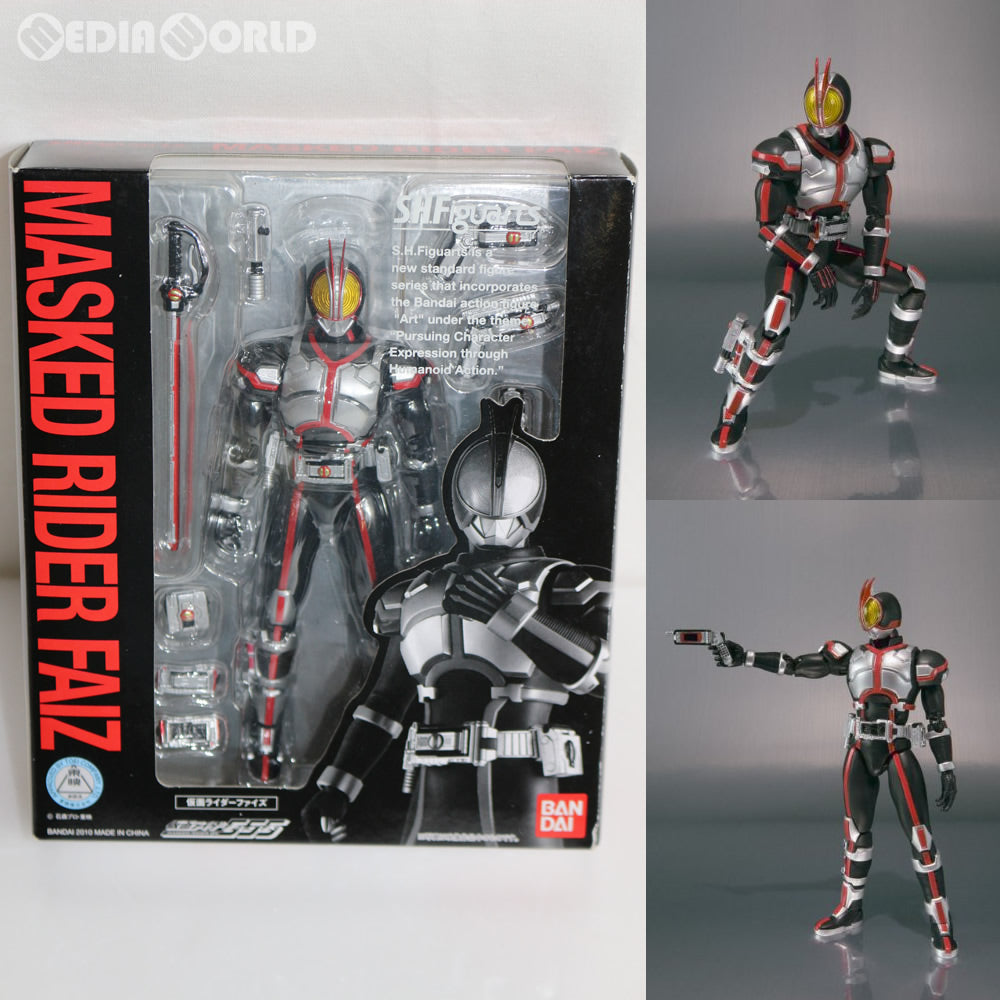 【中古即納】[FIG] S.H.Figuarts(フィギュアーツ) 仮面ライダーファイズ 仮面ライダー555(ファイズ) 完成品 可動フィギュア バンダイ(20111008)
