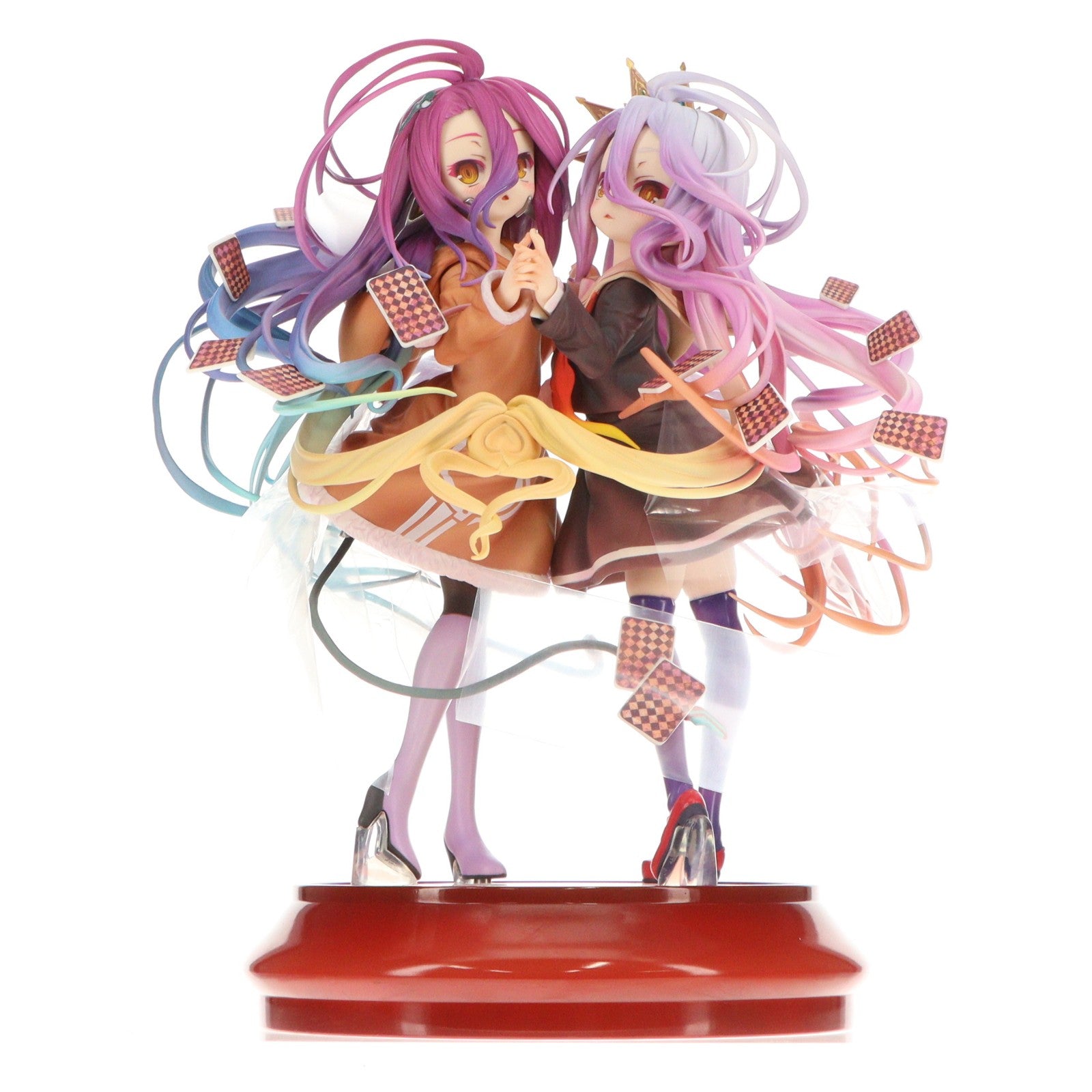 【中古即納】[FIG] 白&シュヴィ(しろ) Luxury Gift 劇場版 ノーゲーム・ノーライフ ゼロ 1/7 完成品 フィギュア GOODSMILE ONLINE SHOP&Amazon.co.jp&あみあみ限定 Phat!(ファット・カンパニー)(20220930)