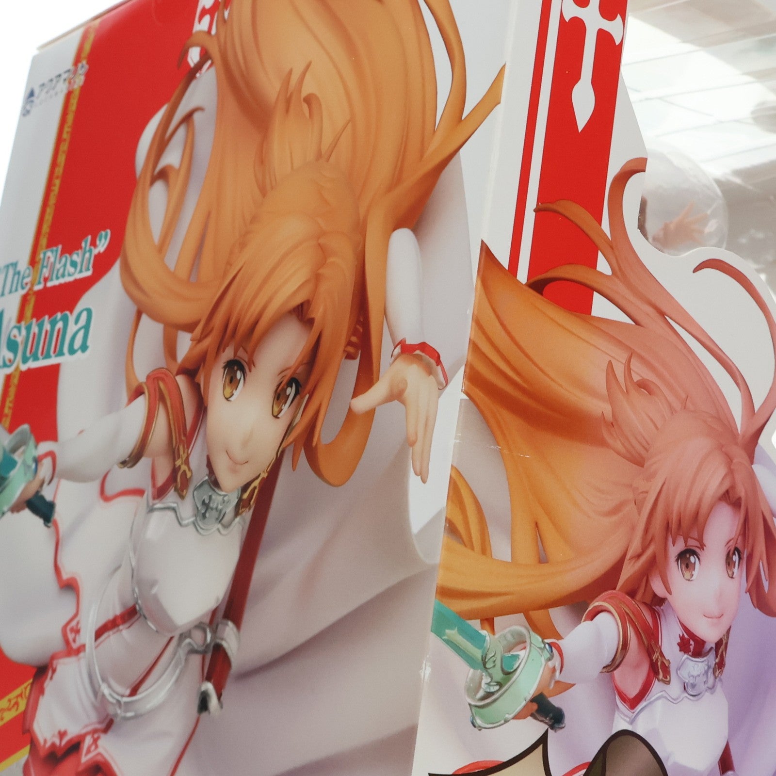 【中古即納】[FIG] 閃光のアスナ 劇場版 ソードアート・オンライン -オーディナル・スケール- 1/7 完成品 フィギュア アクアマリン(20181222)
