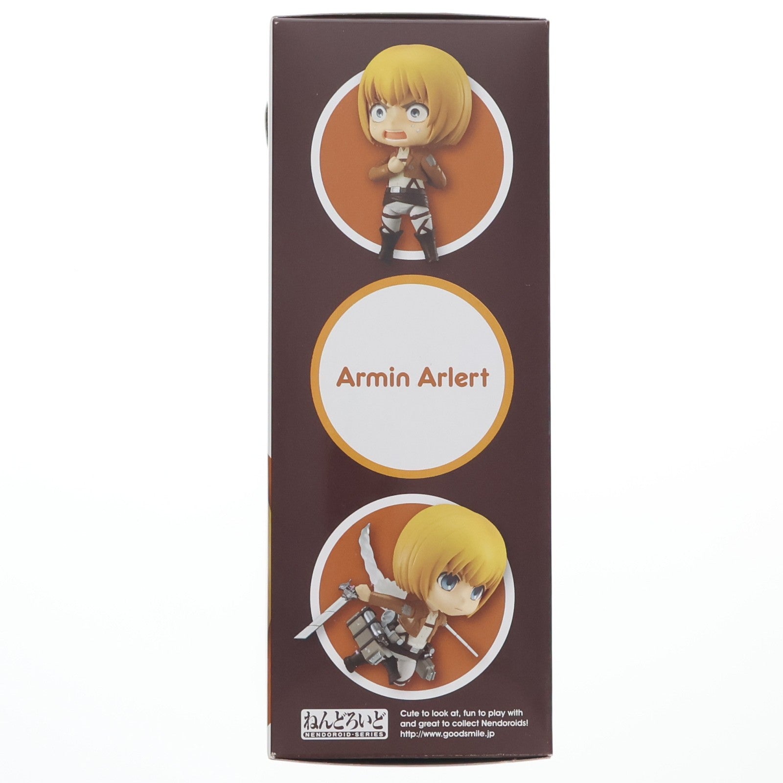 【中古即納】[FIG] ねんどろいど 435 アルミン・アルレルト 進撃の巨人 完成品 可動フィギュア グッドスマイルカンパニー(20141101)