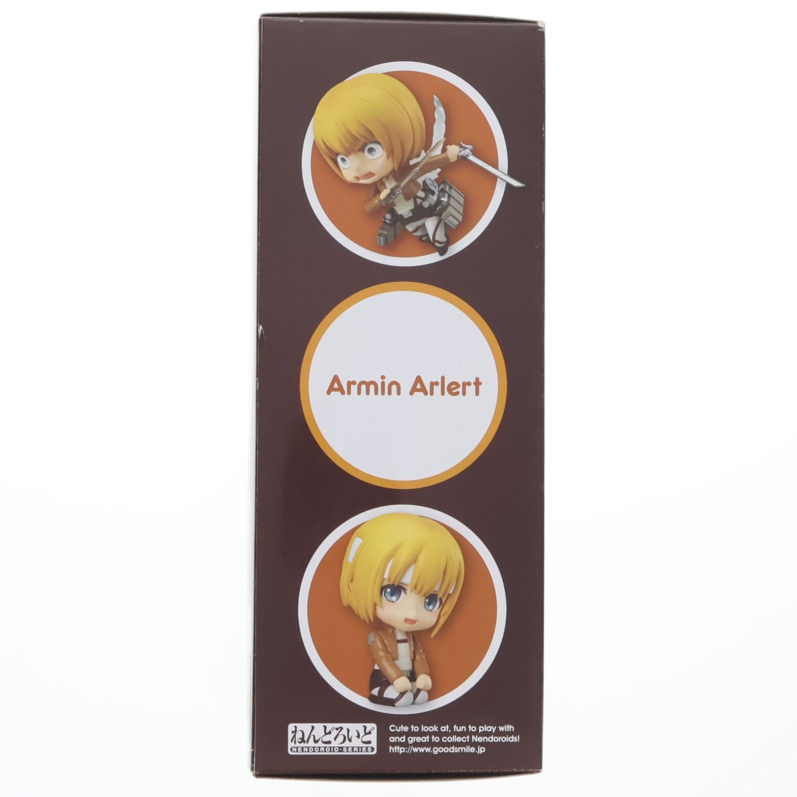 【中古即納】[FIG] ねんどろいど 435 アルミン・アルレルト 進撃の巨人 完成品 可動フィギュア グッドスマイルカンパニー(20141101)
