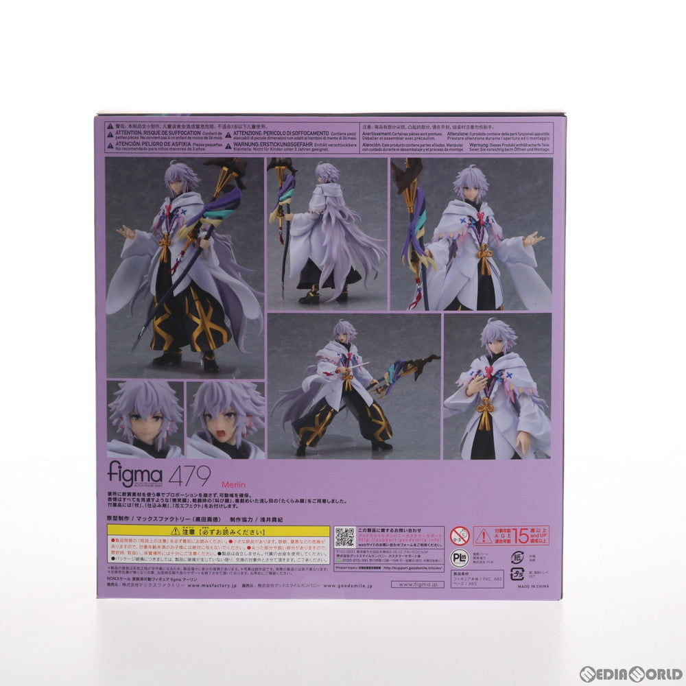 【中古即納】[FIG] figma(フィグマ) 479 マーリン Fate/Grand Order(フェイト/グランドオーダー) -絶対魔獣戦線バビロニア- 完成品 可動フィギュア マックスファクトリー(20201206)