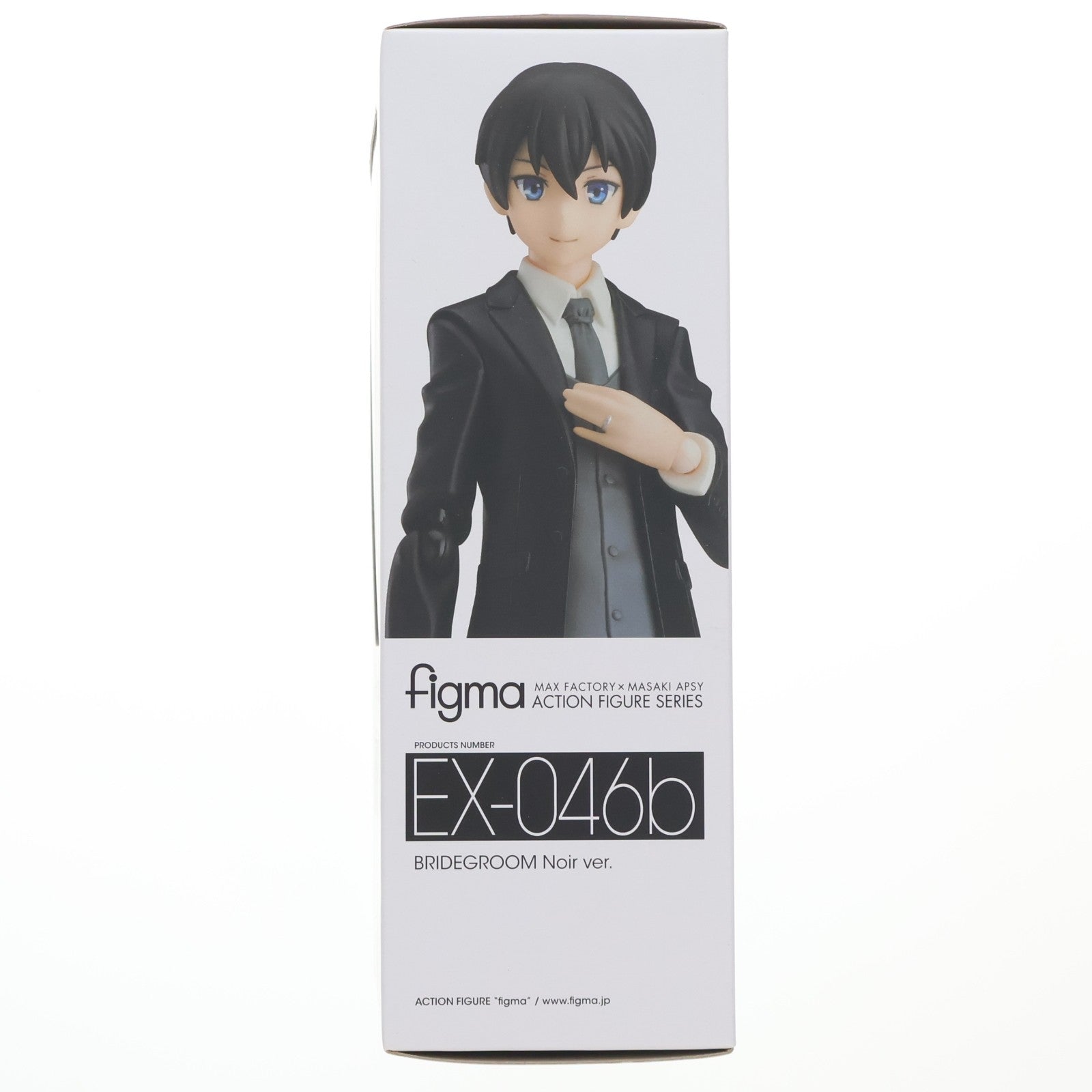 【中古即納】[FIG] figma(フィグマ) EX-046b 花婿(はなむこ) ノワールver. 完成品 可動フィギュア ワンフェス2019冬&GOODSMILE ONLINE SHOP限定 マックスファクトリー(20190210)