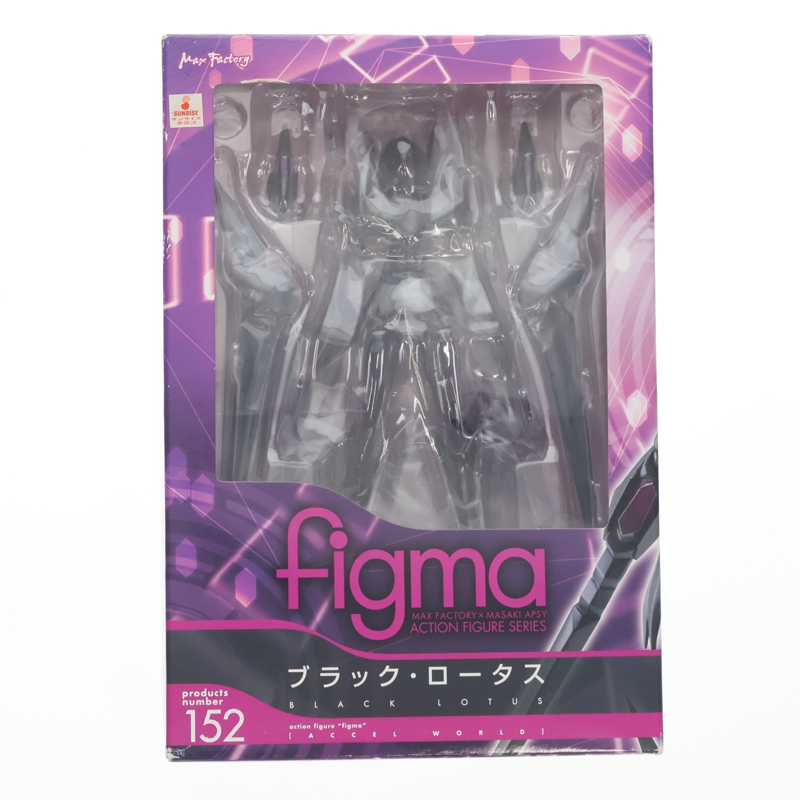 【中古即納】[FIG] figma(フィグマ) 152 ブラック・ロータス アクセル・ワールド 完成品 可動フィギュア マックスファクトリー(20121123)