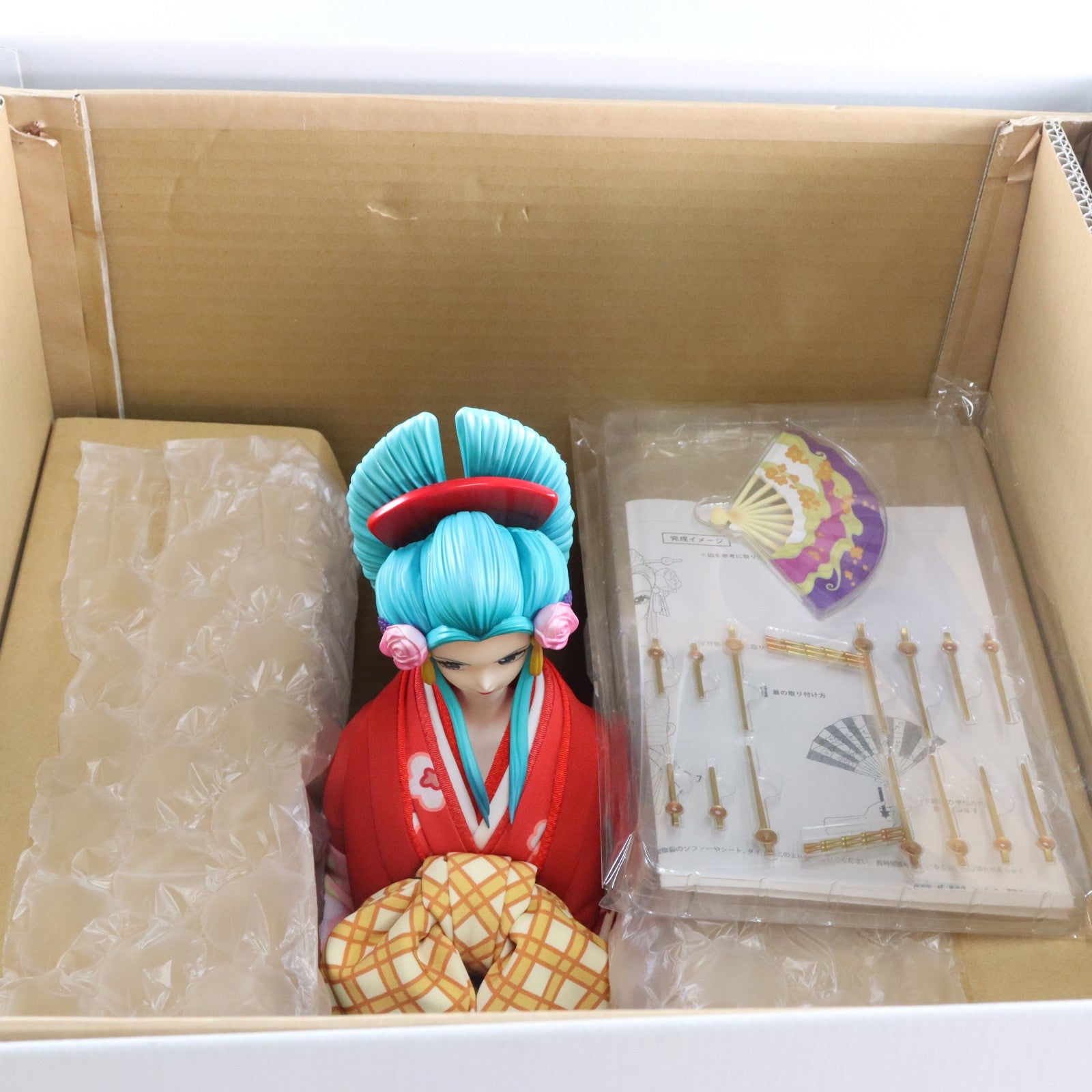 【中古即納】[FIG] 小紫(こむらさき) 日本人形 久月×MegaHouse ワンピース 完成品 フィギュア プレミアムバンダイ&オンラインショップ限定 メガハウス(20240131)