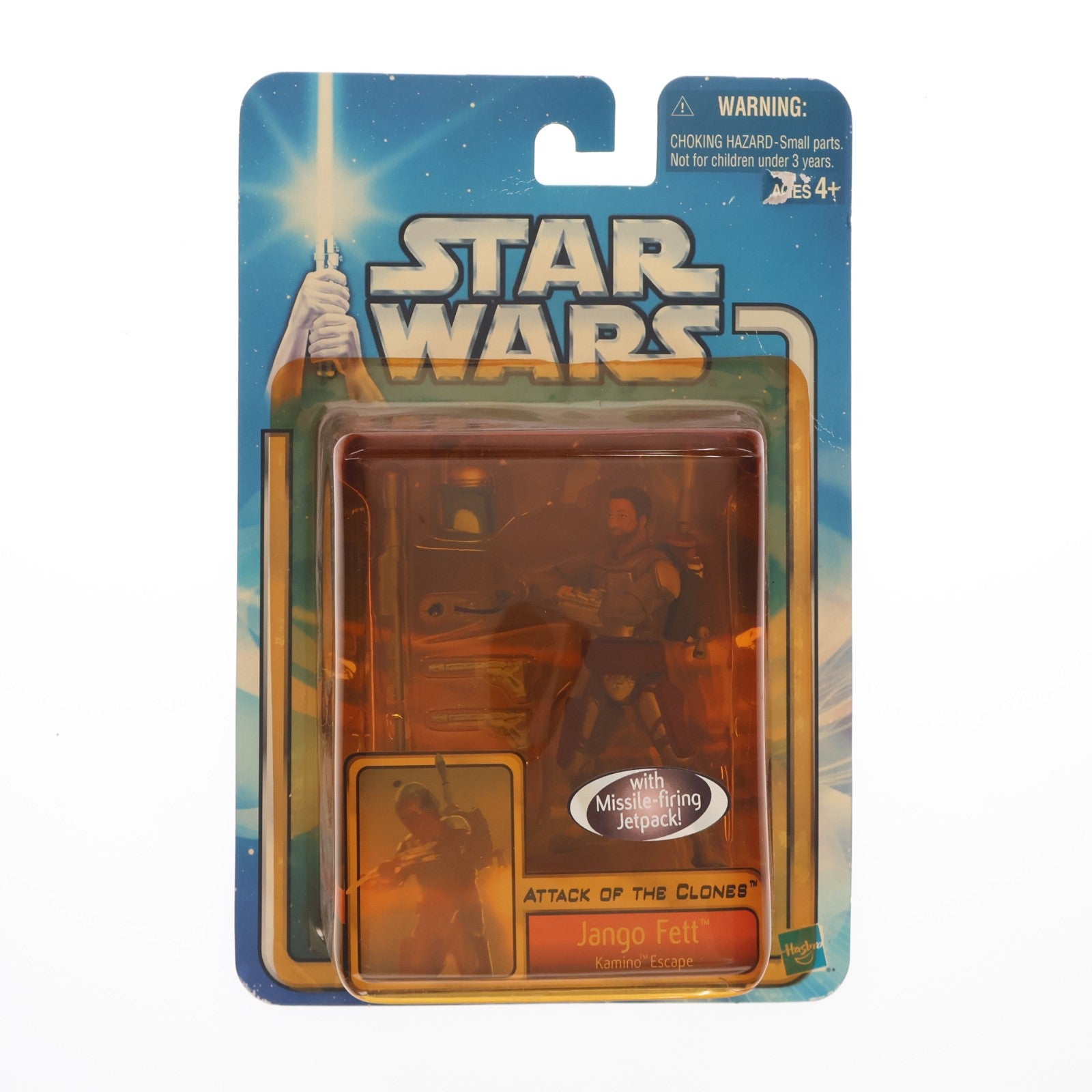 【中古即納】[FIG] スター・ウォーズ ベーシックフィギュア ジャンゴ・フェット カミーノエスケープバージョン STAR WARS エピソード2/クローンの攻撃 完成品 可動フィギュア ハズブロ(20021231)