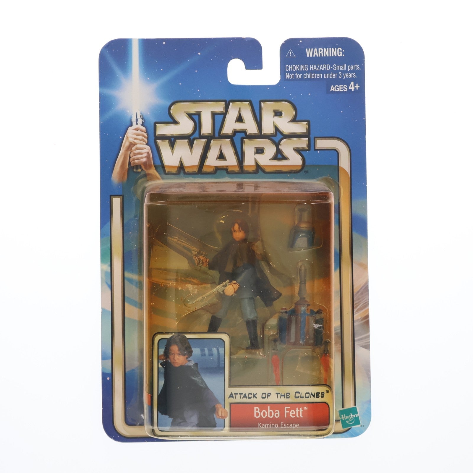 【中古即納】[FIG] スター・ウォーズ ベーシックフィギュア ボバ・フェット STAR WARS エピソード2/クローンの攻撃 完成品 可動フィギュア(海外流通版) ハズブロ(20051231)