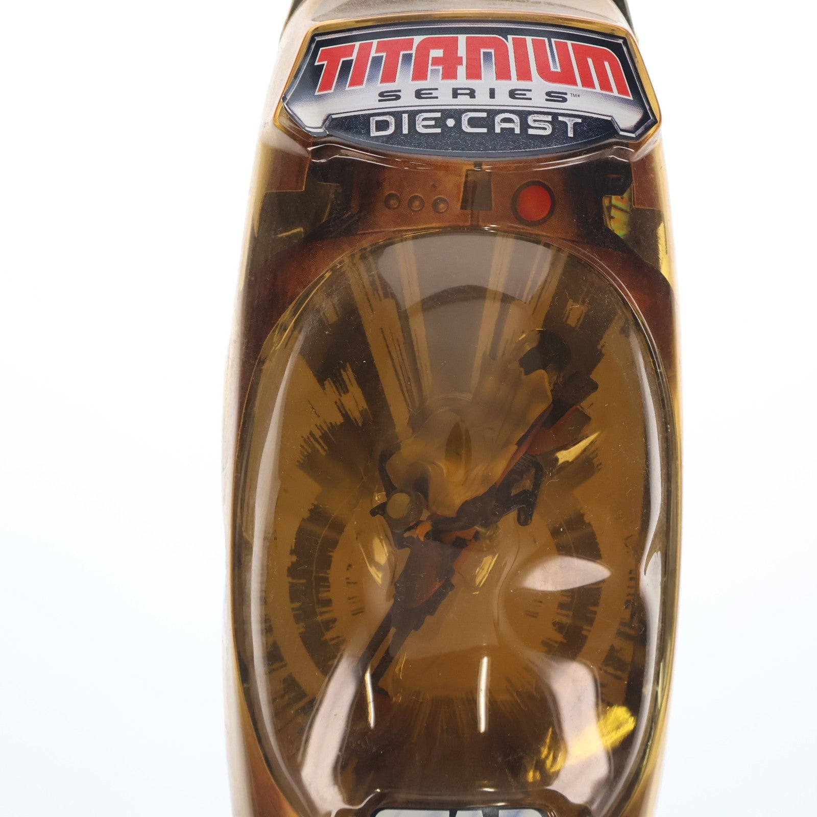 【中古即納】[FIG] スター・ウォーズ タイタニウムシリーズ ルーク・スカイウォーカー スピーダーバイク STAR WARS エピソード3/シスの復讐 完成品 フィギュア(海外流通版) ハズブロ(20061231)