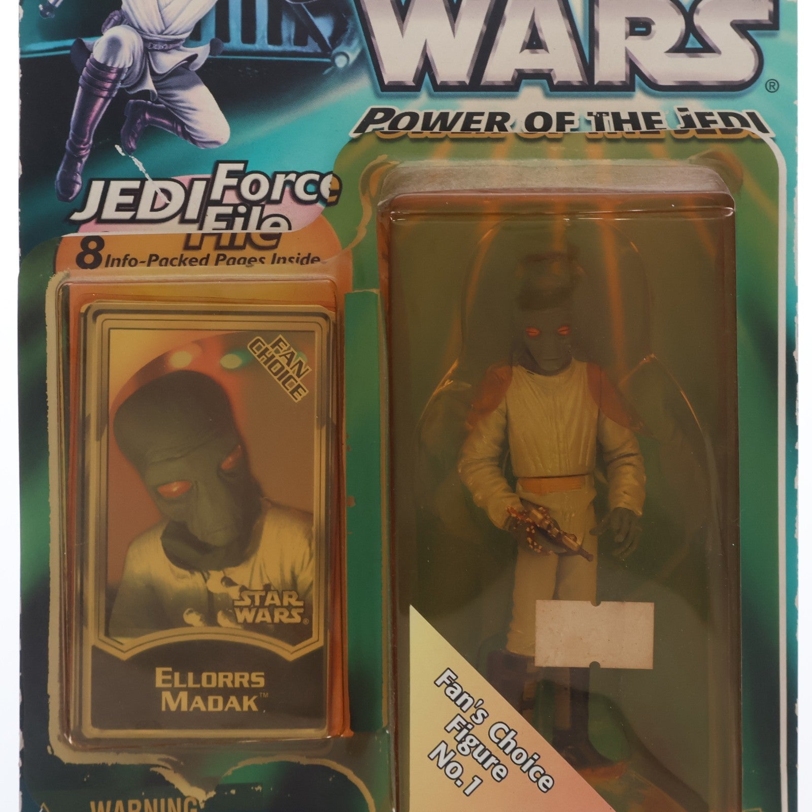 【中古即納】[FIG] スター・ウォーズ パワー・オブ・ザ・ジェダイ ベーシックフィギュア エローズ・マダック STAR WARS エピソード4/新たなる希望 完成品 可動フィギュア(84647) トミー(20011231)