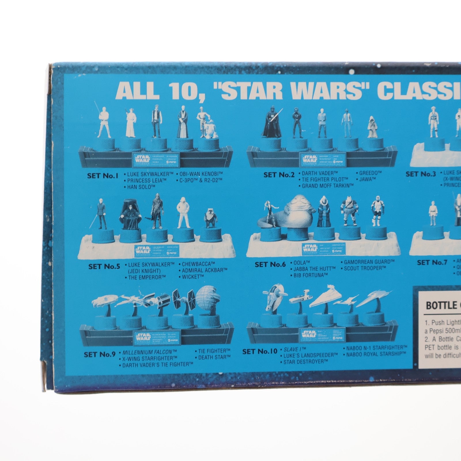 【中古即納】[FIG] ペプシコーラ ボトルキャップコレクション STAR WARS CLASSIC BOTTLE CAP SET(スター・ウォーズ クラシックボトルキャップセット) No.6 STAR WARS(スター・ウォーズ) エピソード6/ジェダイの帰還 完成品 フィギュア ペプシ(20020730)