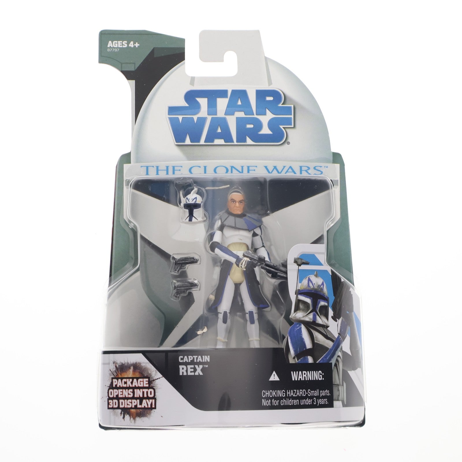 【中古即納】[FIG] スター・ウォーズ/クローン・ウォーズ ベーシックフィギュア キャプテン・レックス スペシャルオファー プレゼントキャンペーン 当選品 STAR WARS 完成品 可動フィギュア(87797) ハズブロ/トミーダイレクト(20081231)